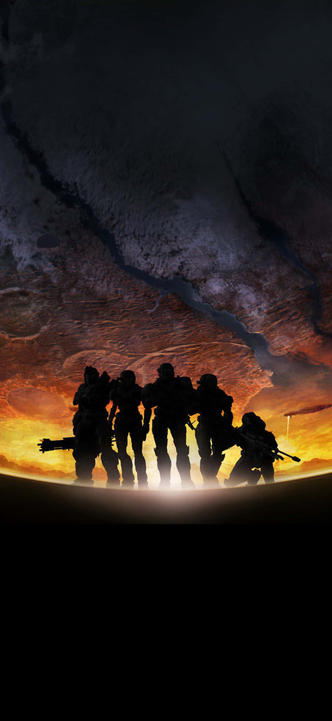 1080x2340 4K Halo Reach वीडियो गेम वॉलपेपर