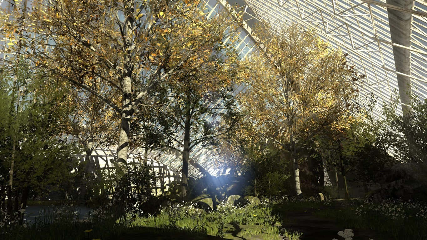 1366x768 The Talos Principle Gehenna वन पृष्ठभूमि वॉलपेपर