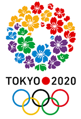 टोक्यो2020 ओलंपिक खेलों का लोगो वॉलपेपर
