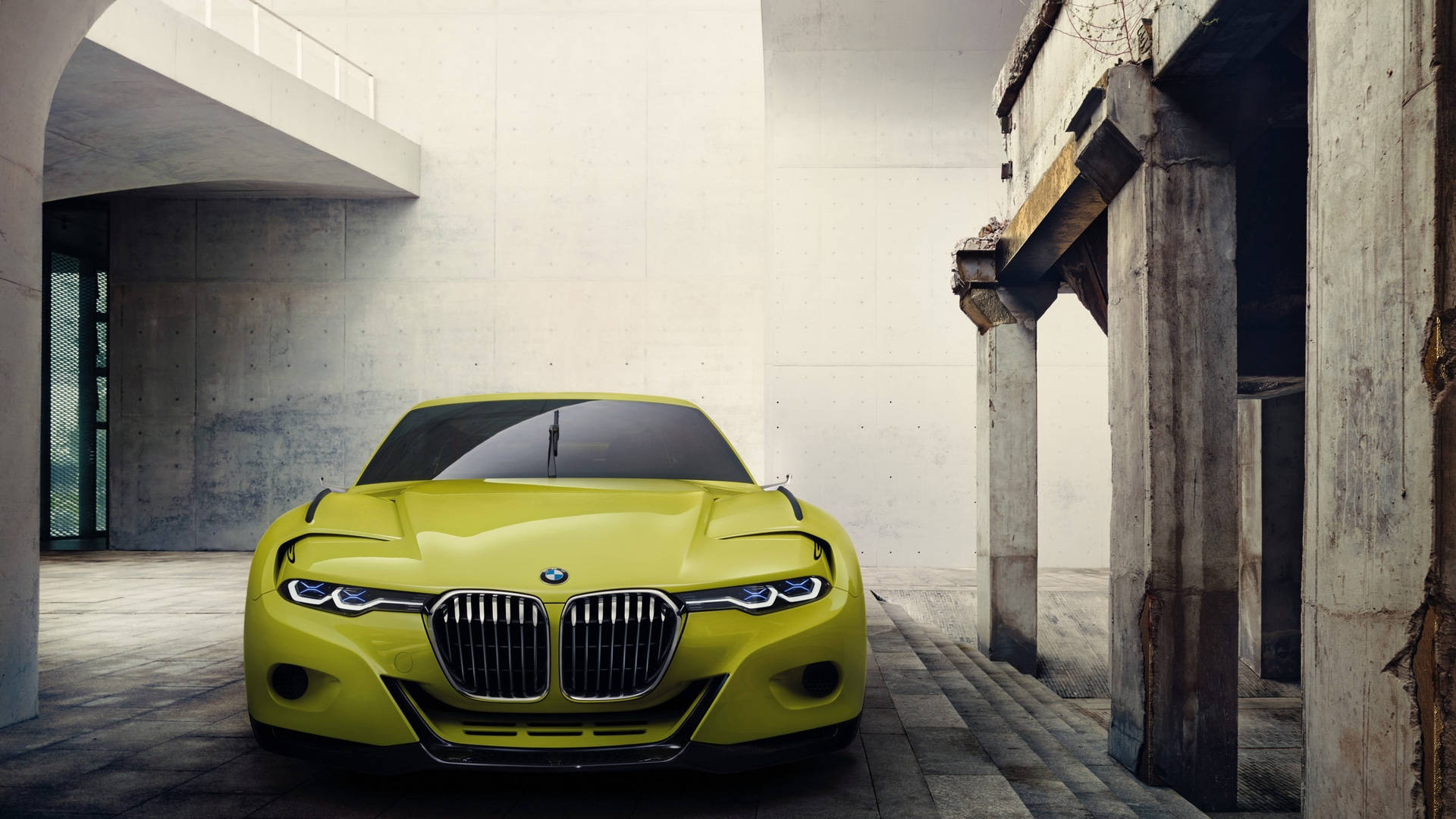 पीली 3.0 CSL फुल एचडी BMW वॉलपेपर