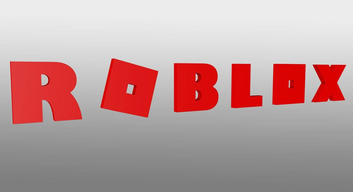 कूल 3D Roblox लोगो वॉलपेपर