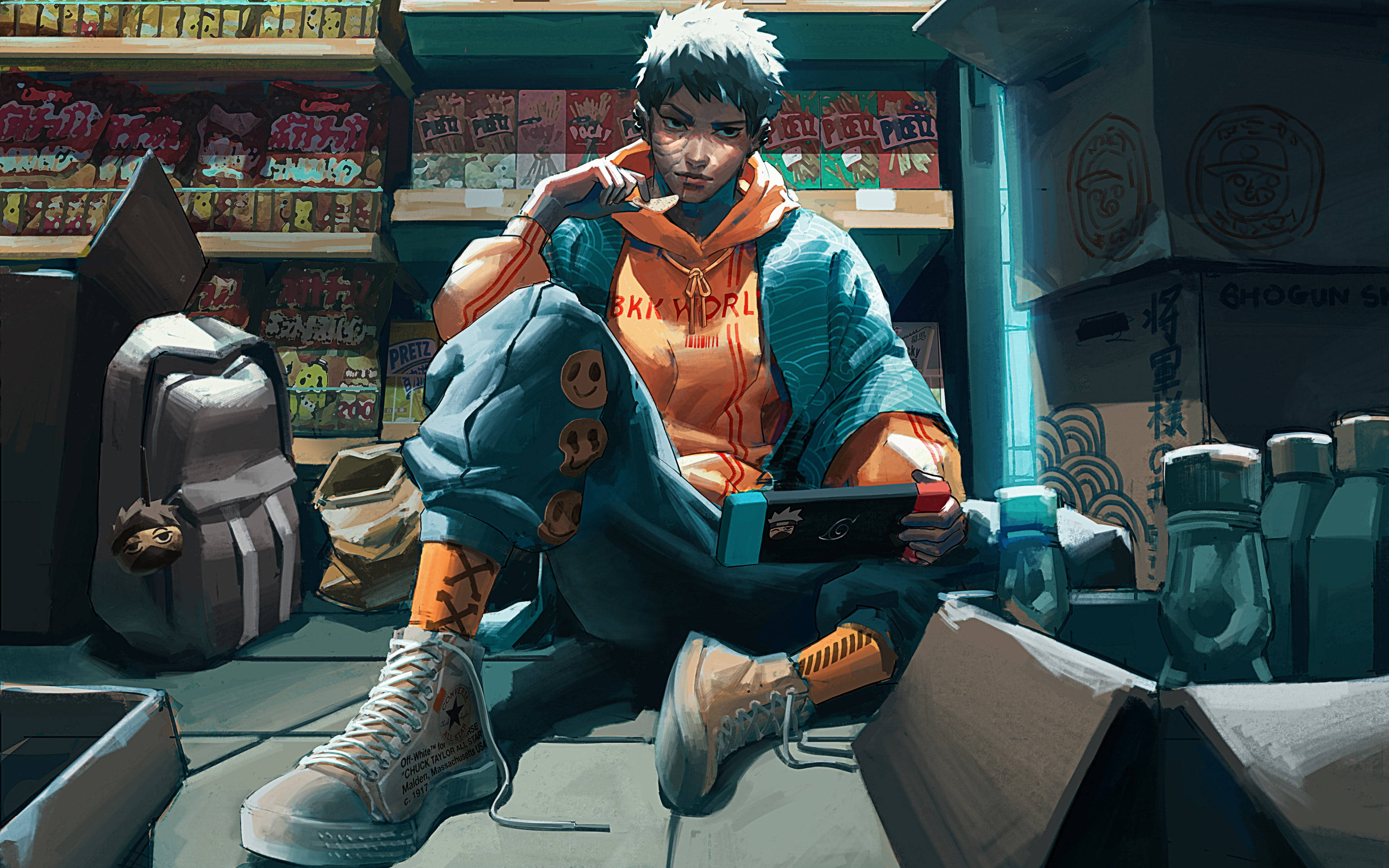 अर्बन ओबितो उचिहा 4K वॉलपेपर