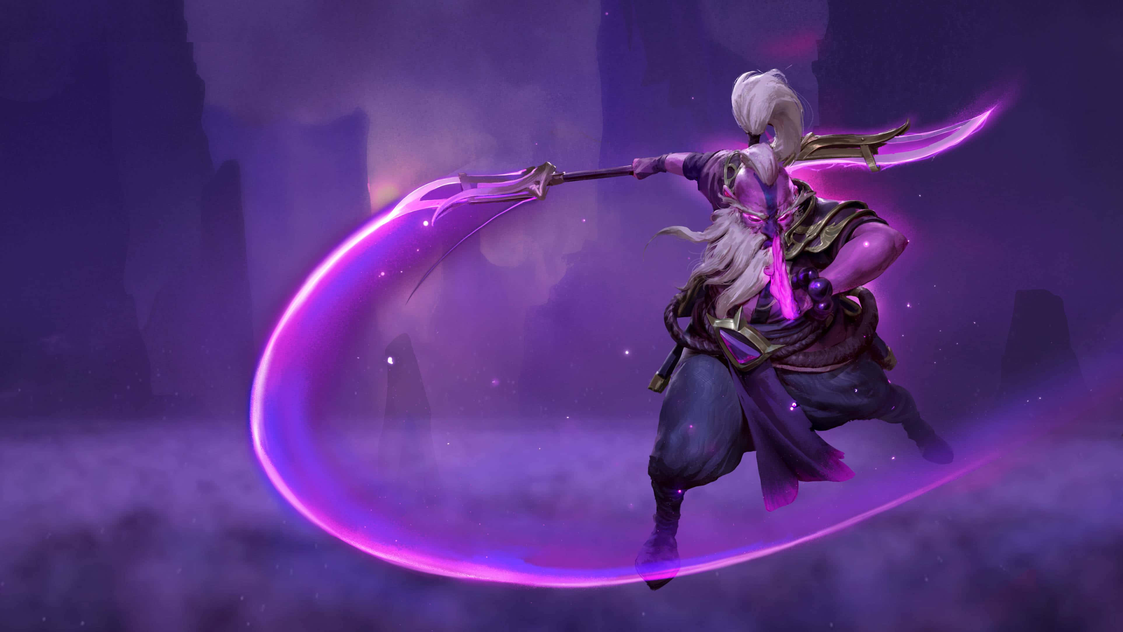 4K Dota 2 बैकग्राउंड माउंटेन वॉयड स्पिरिट वॉलपेपर