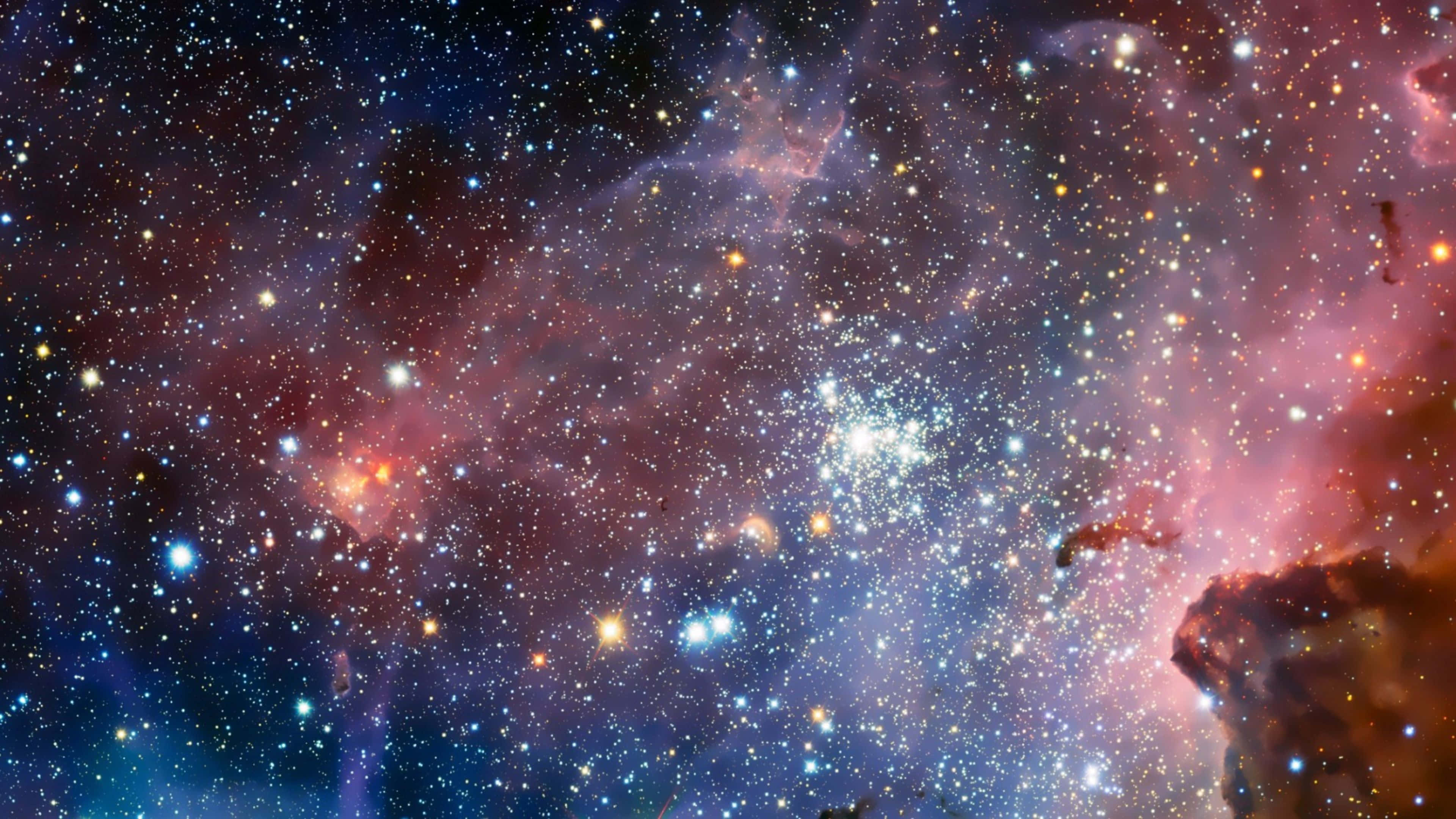 एक सुंदर 4K अंतरिक्ष पृष्ठभूमि वॉलपेपर