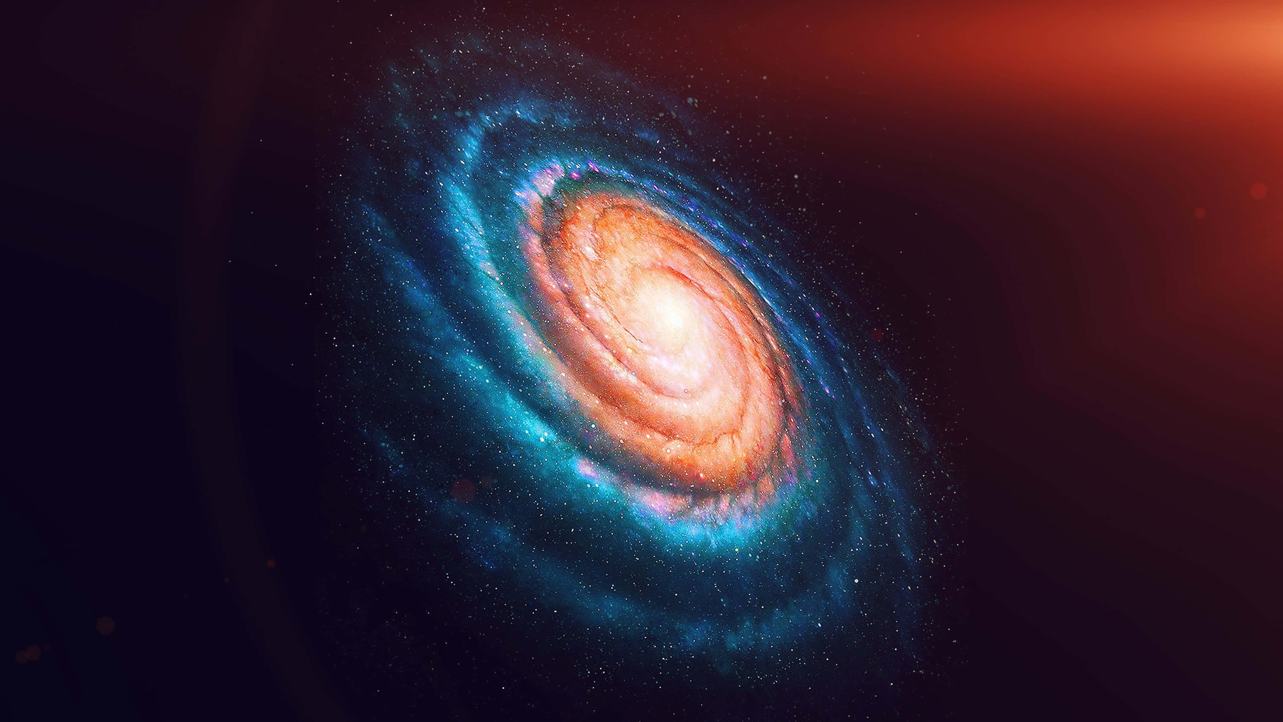 4K ब्रह्मांड NGC 1232 आकाशगंगा वॉलपेपर
