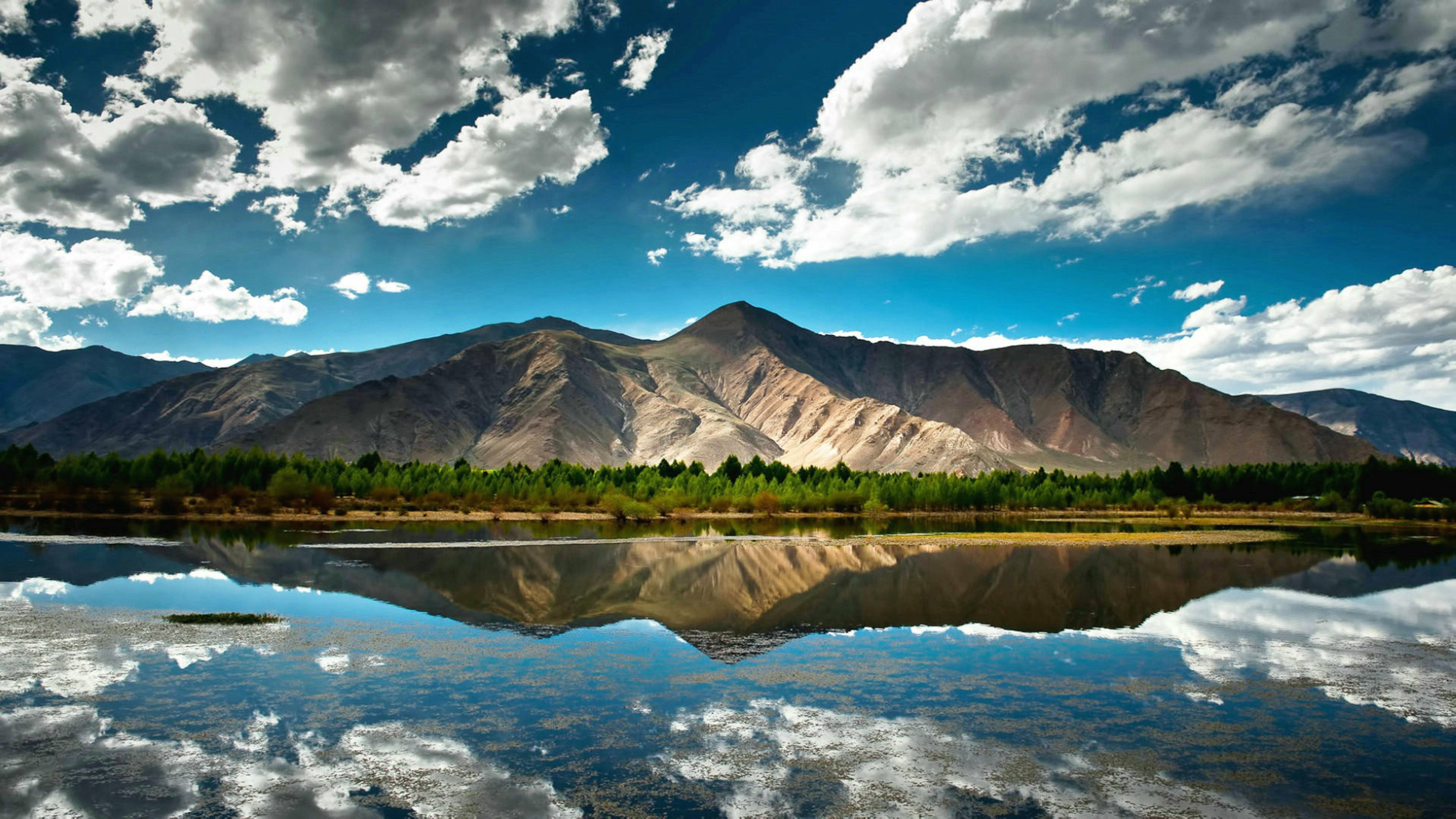 8K 7680x4320 अल्ट्रा एचडी रिज़ॉल्यूशन डेस्कटॉप झील वॉलपेपर