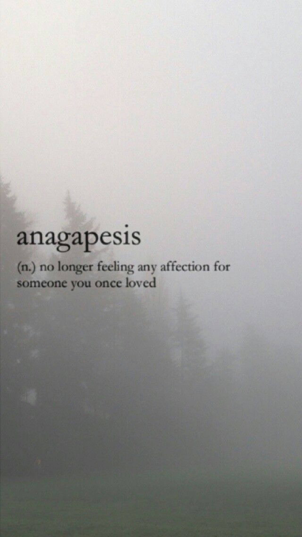 Anagapesis एस्थेटिक शब्द वॉलपेपर