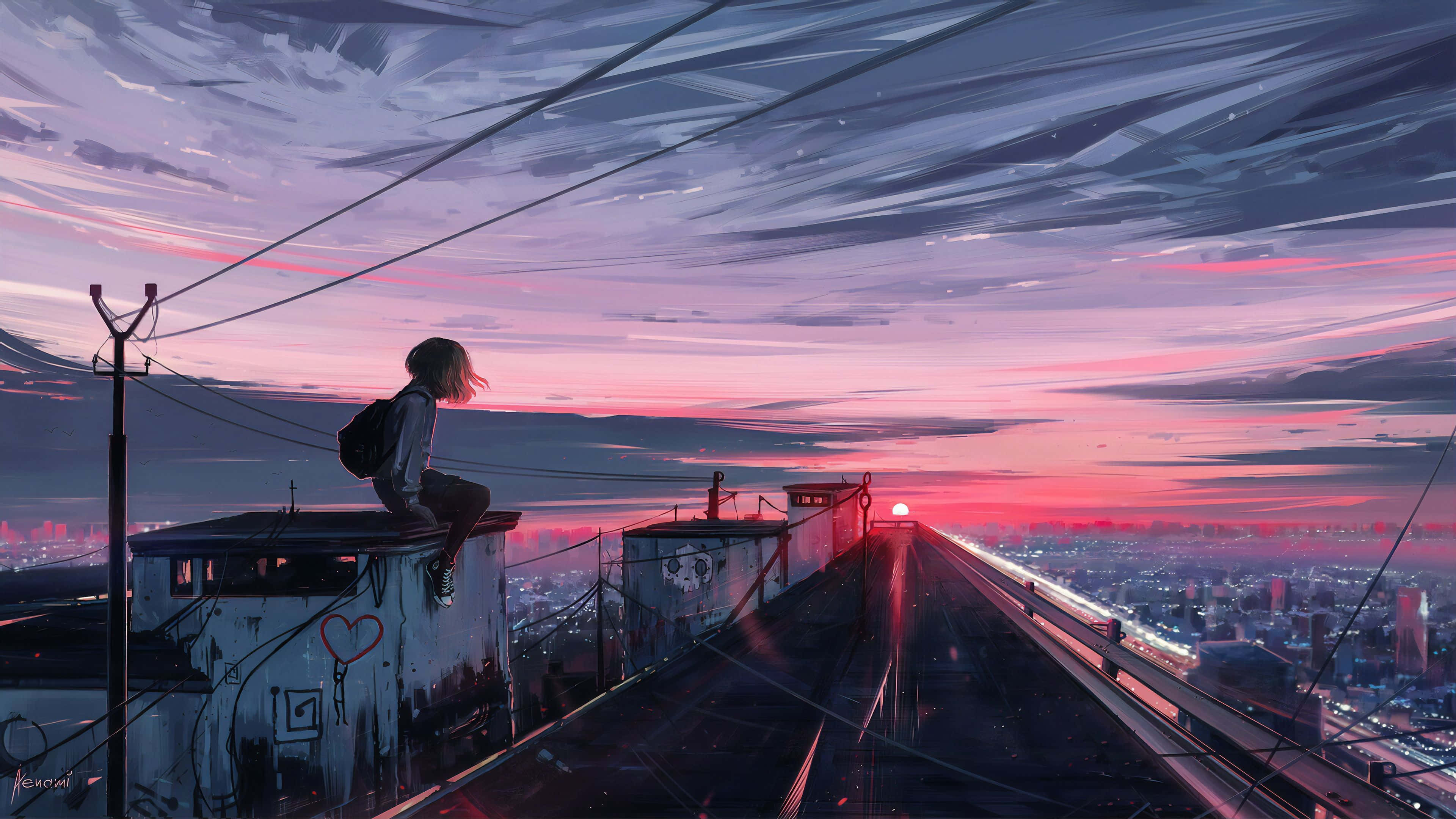 अपनी कल्पना को Anime 4K के साथ उड़ान दें! वॉलपेपर