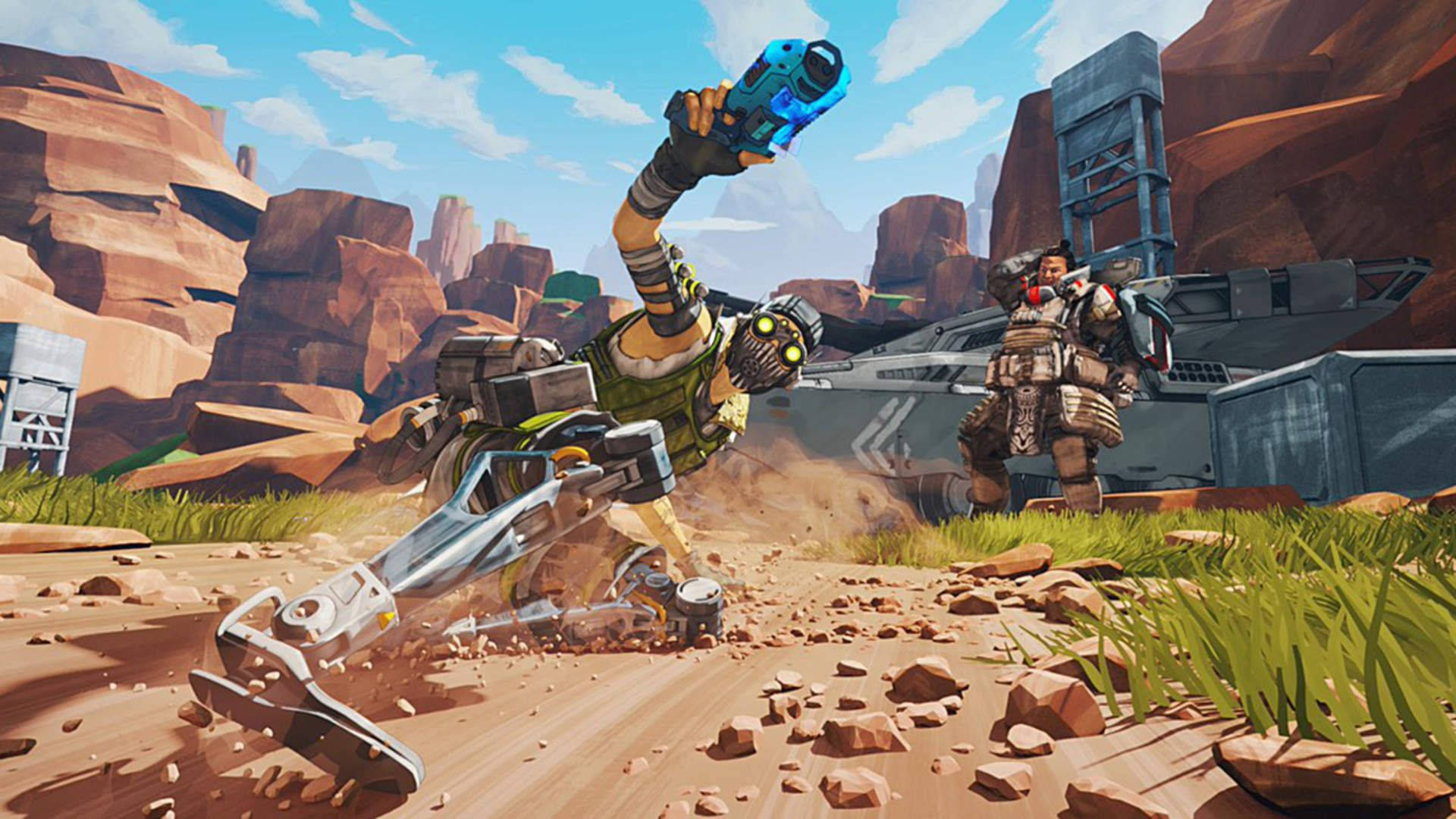 Apex Legends Octane गेम दुर्घटना — गेमिंग GIF वॉलपेपर