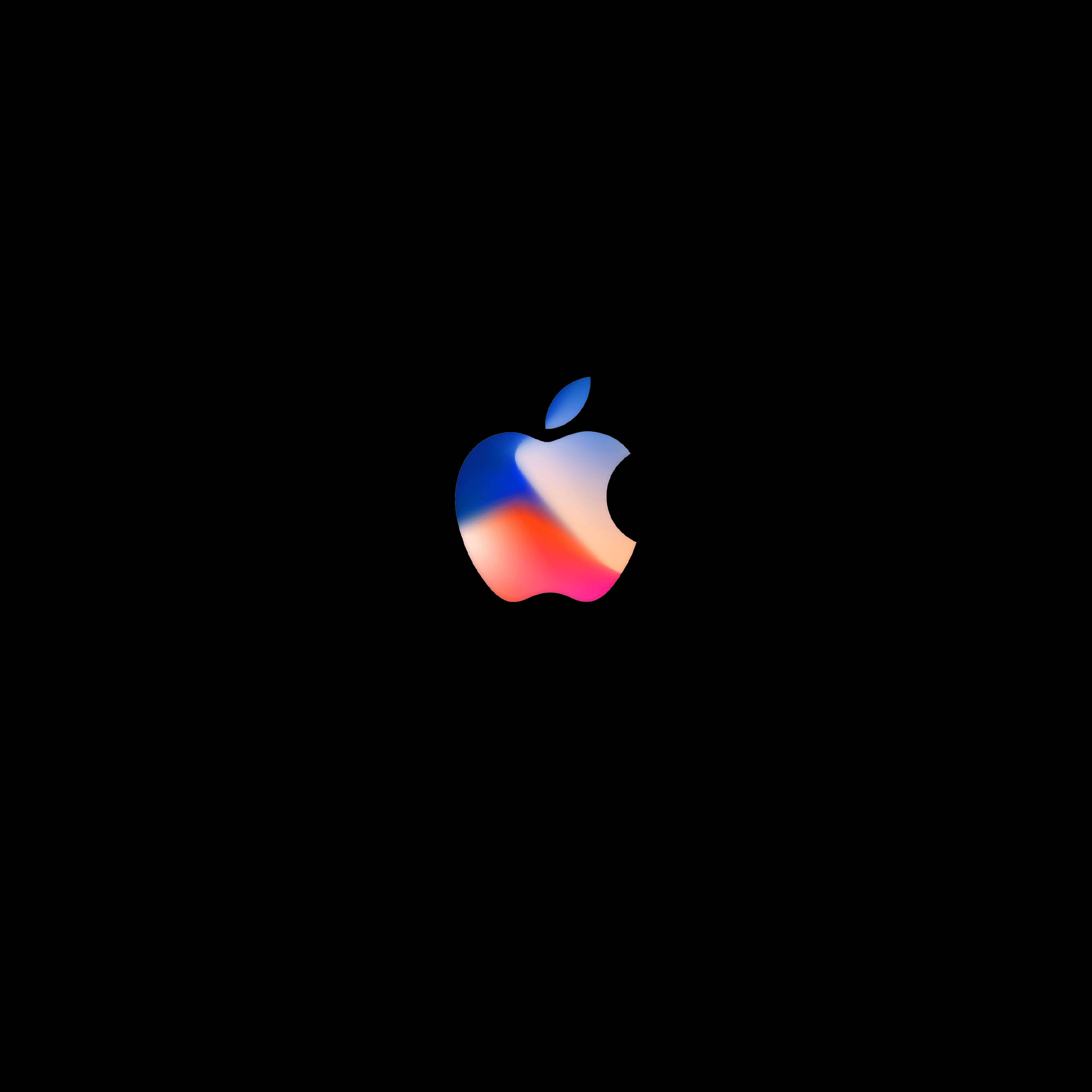 Apple OLED लोगो वॉलपेपर