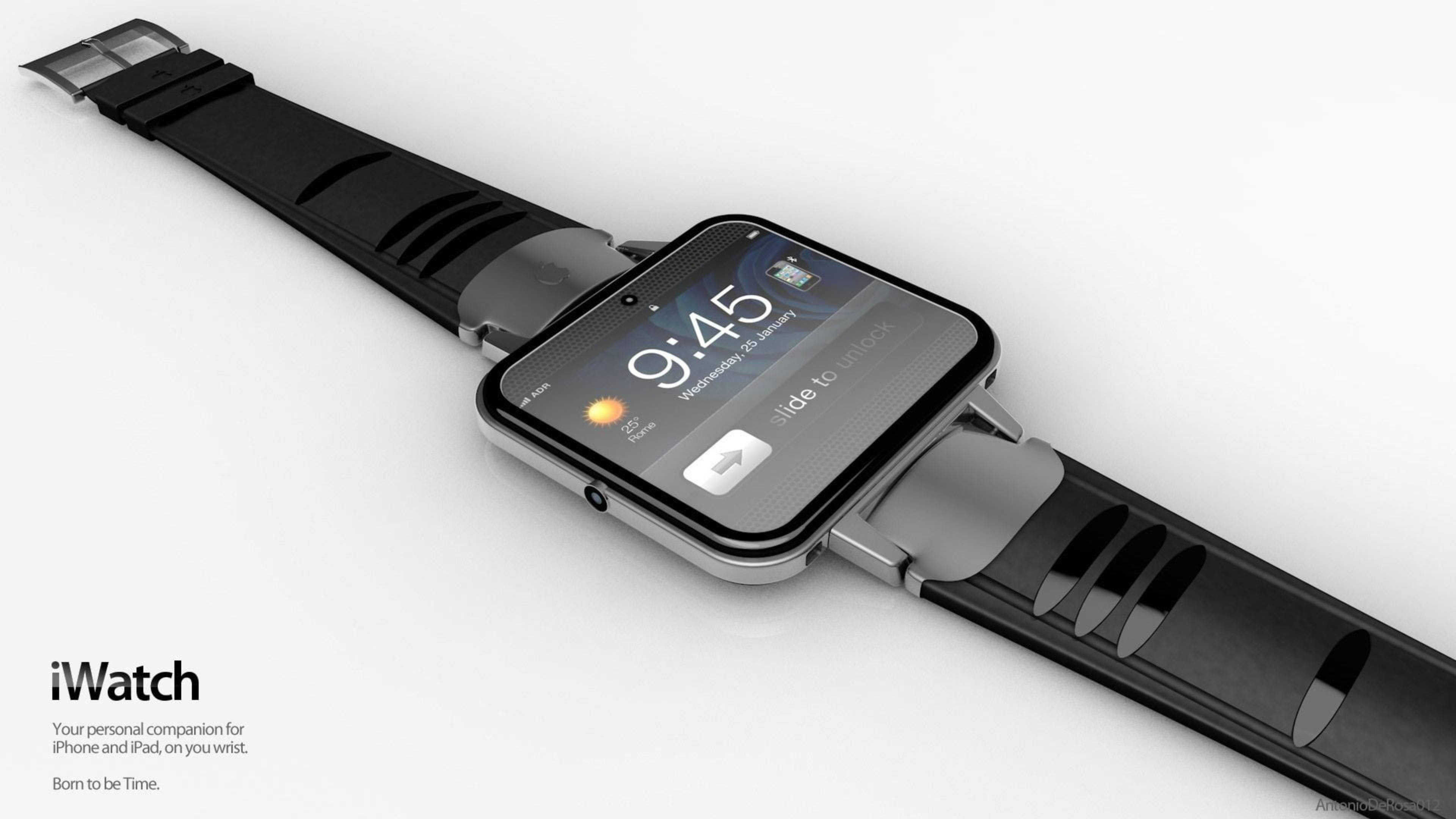 Apple Watch पतले बेज़ल के साथ वॉलपेपर