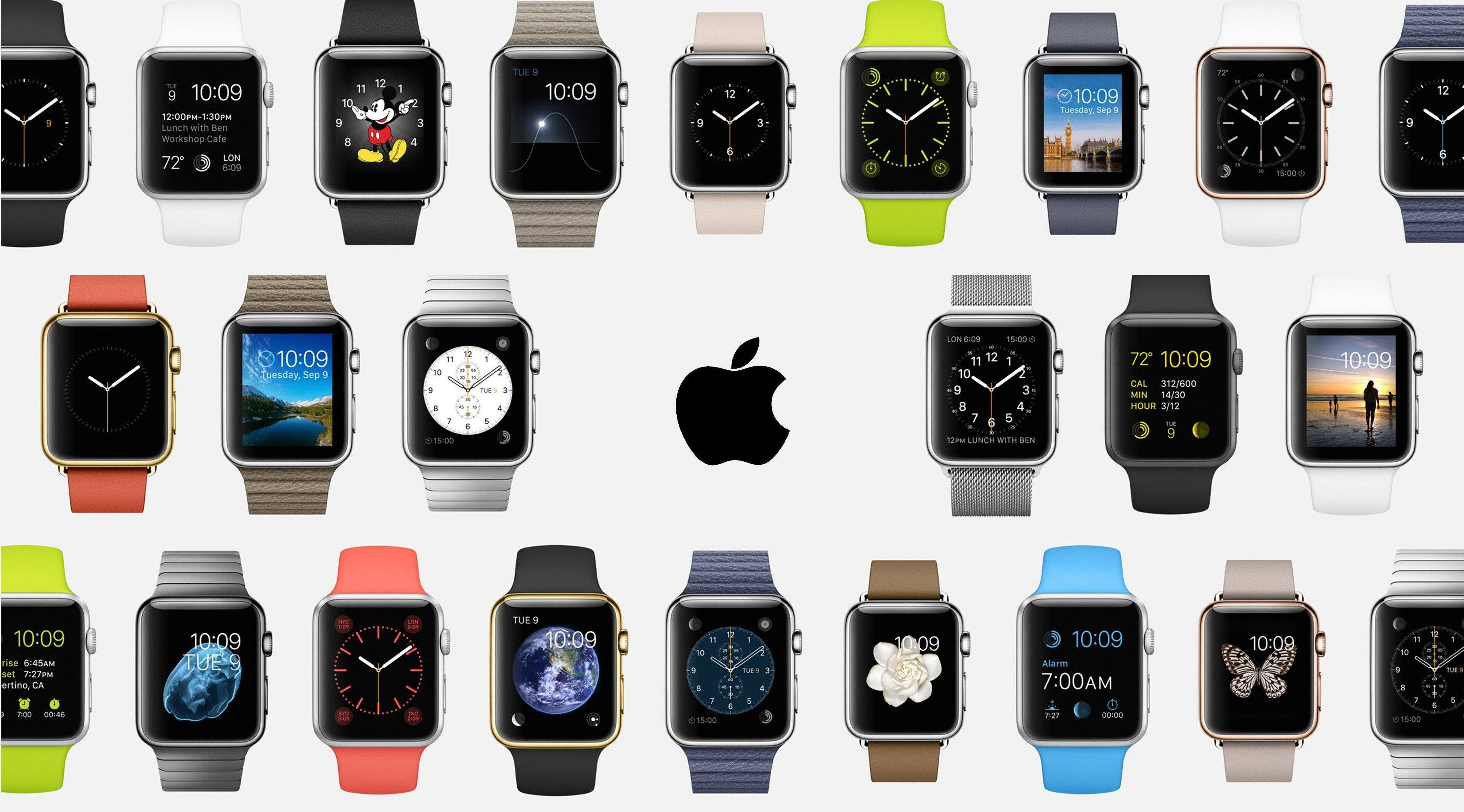 Apple Watch विभिन्न श्रृंखला वॉलपेपर