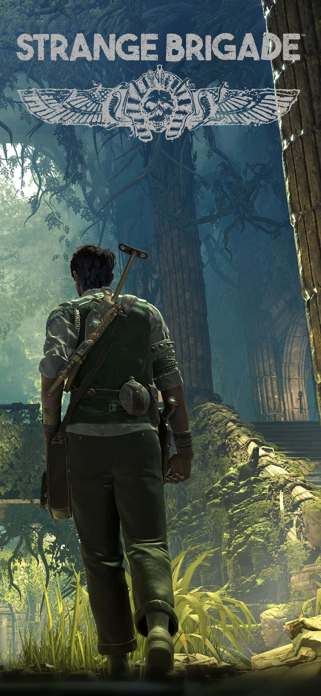 Archimedes de Quinc iPhone X Strange Brigade पृष्ठभूमि वॉलपेपर