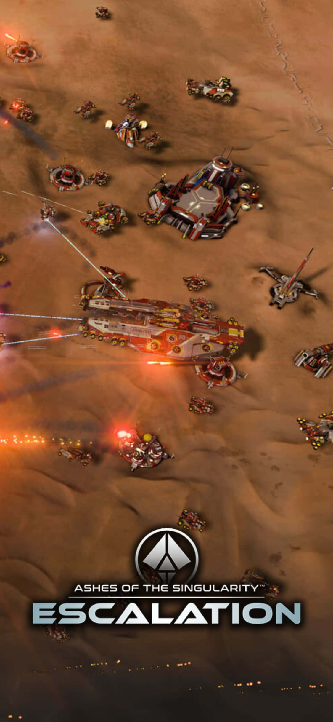 Ashes of the Singularity Escalation की तीव्र हाई-टेक दुनिया में प्रवेश करें वॉलपेपर