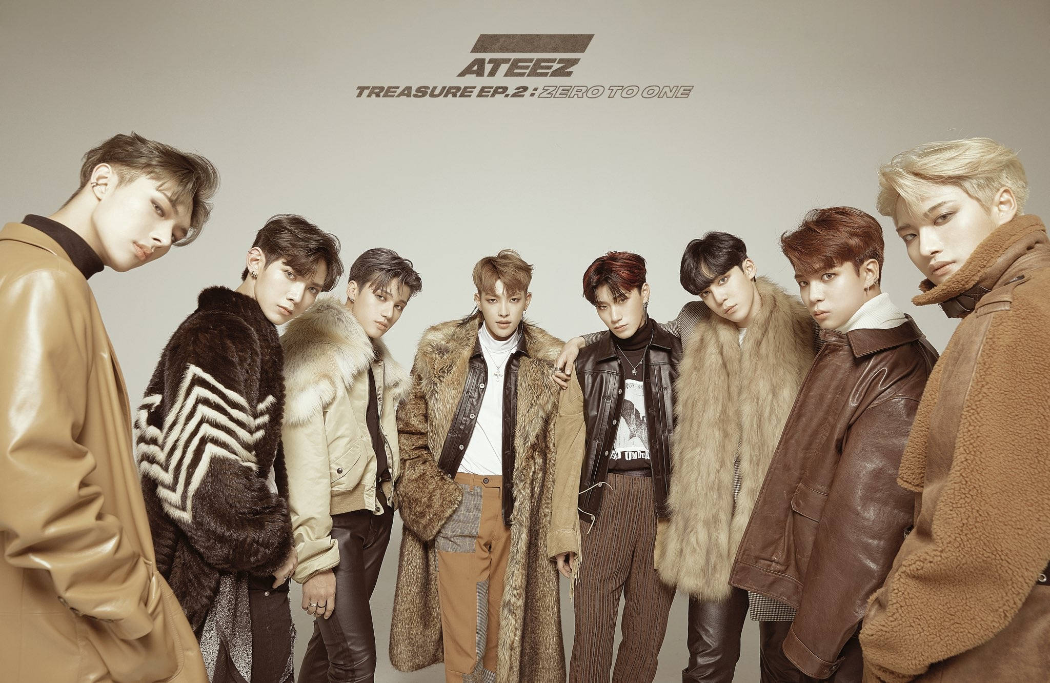 Ateez एल्बम कवर डेस्कटॉप वॉलपेपर