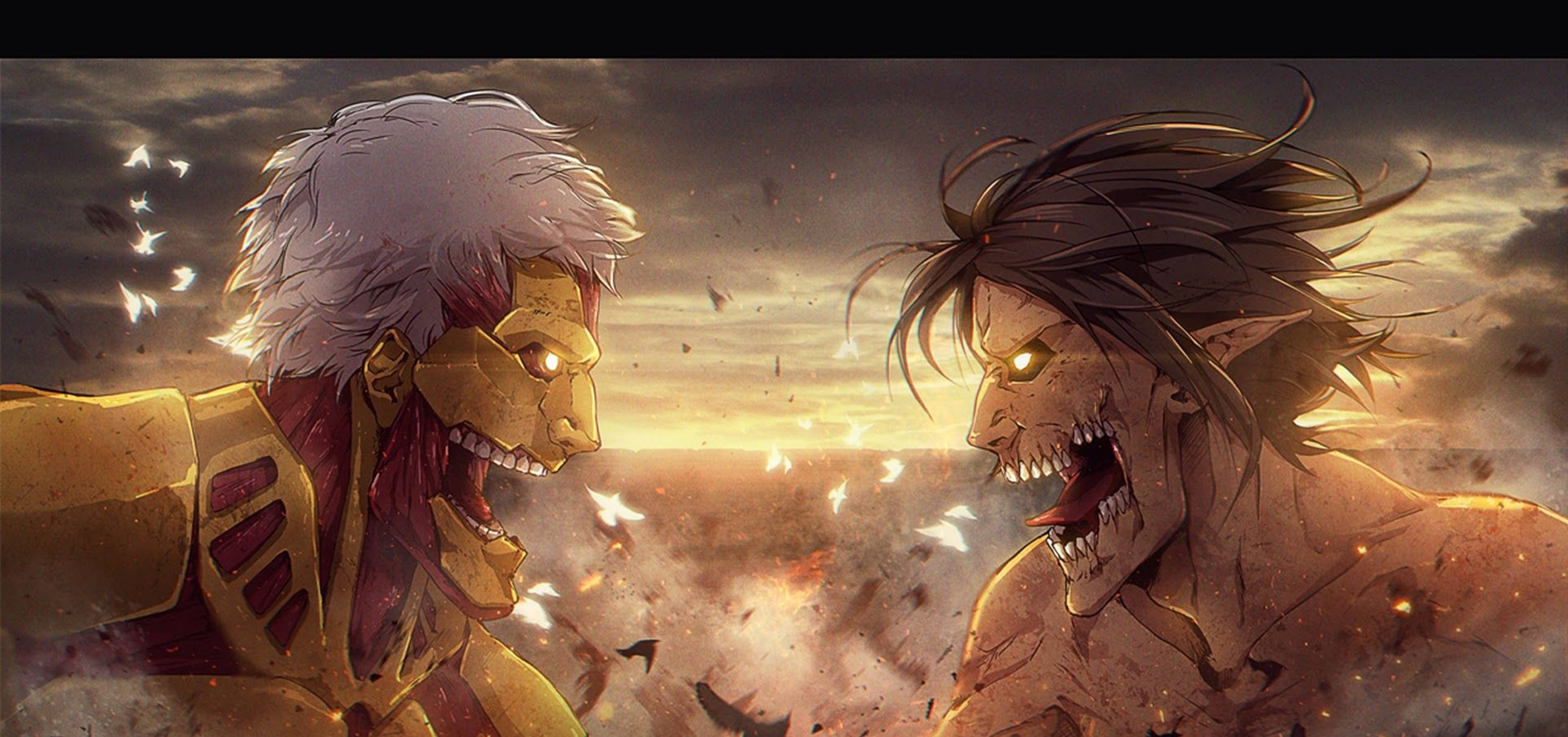 Attack On Titans 4K Attack Titan Armored Titan वॉलपेपर