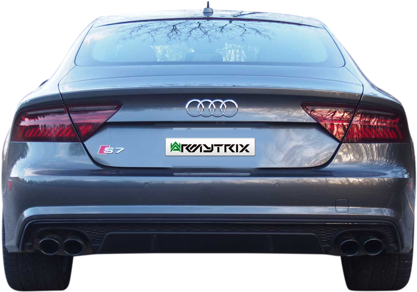 Audi S7 कार का पिछला दृश्य वॉलपेपर