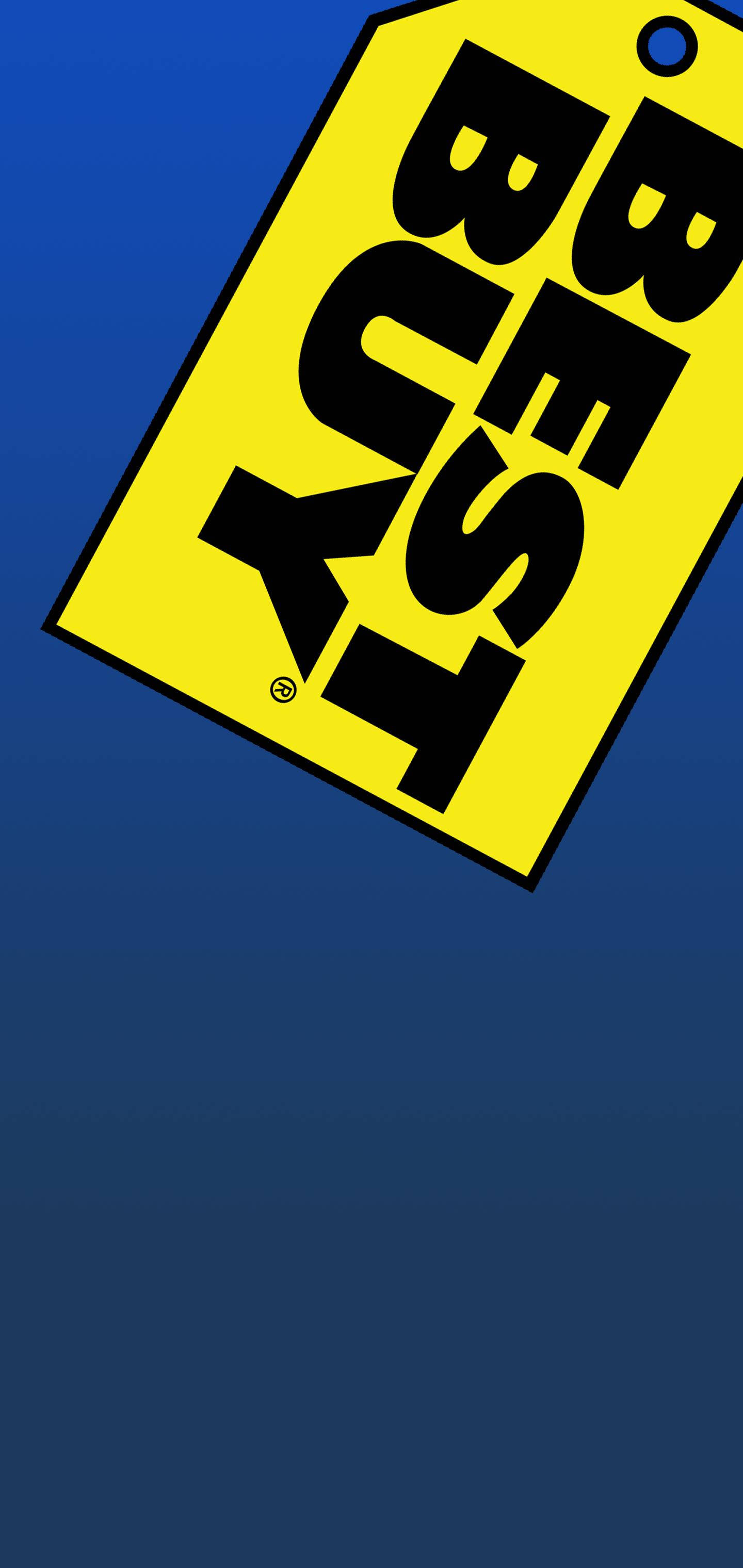 Best Buy टैग लॉक स्क्रीन वॉलपेपर
