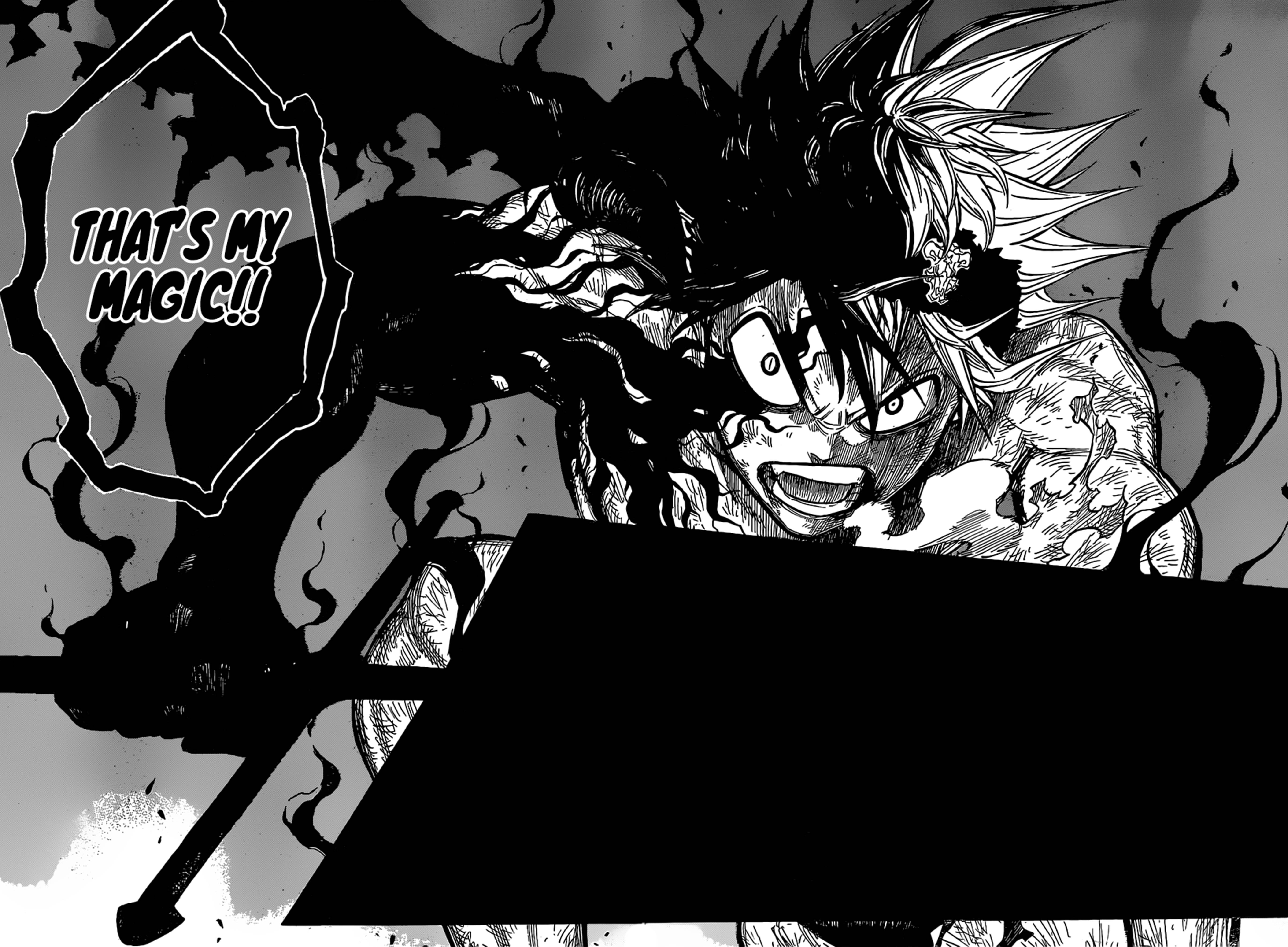 Black Clover 4K यह मेरा जादू है वॉलपेपर