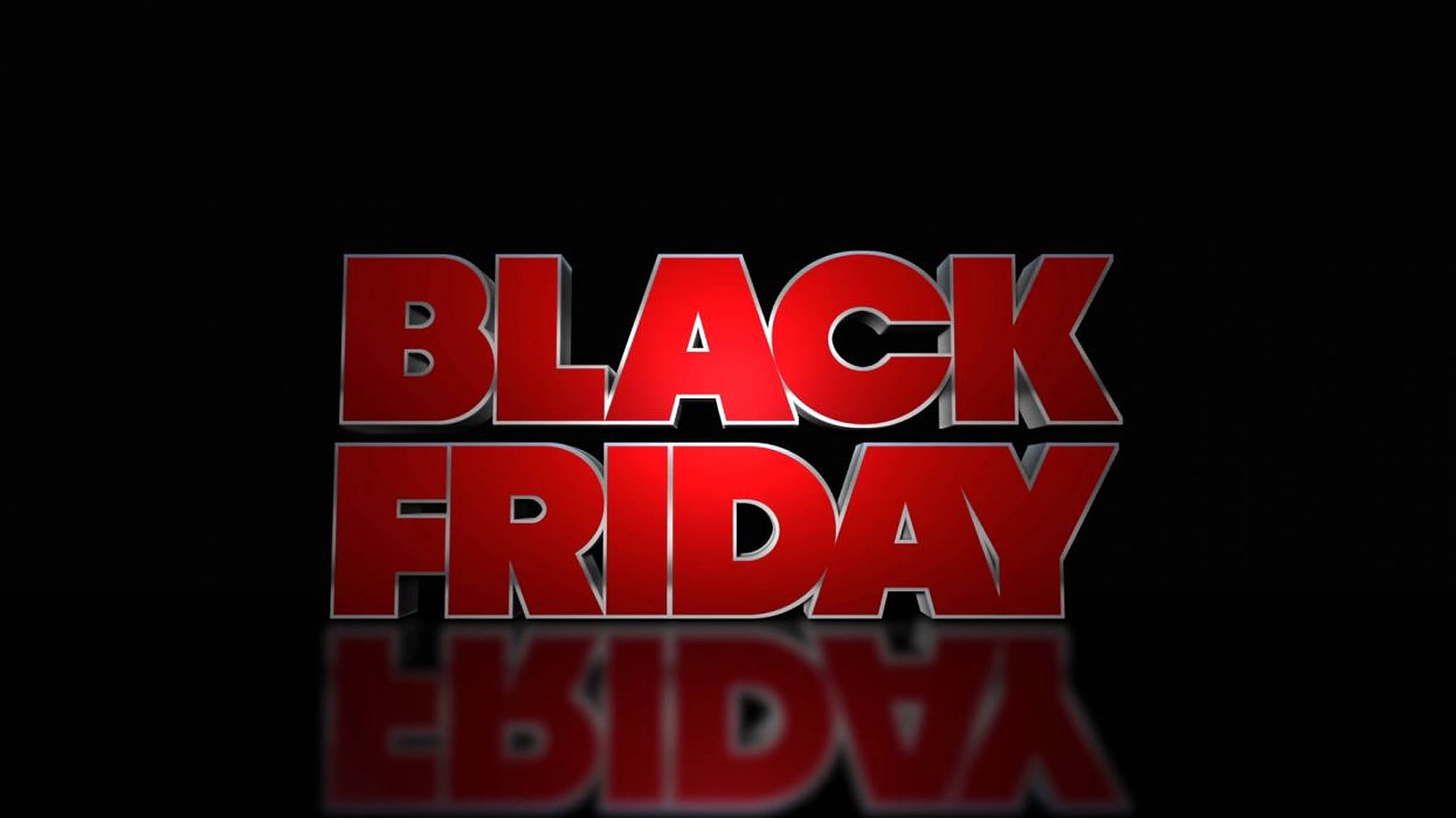 Black Friday लाल पोस्टर वॉलपेपर