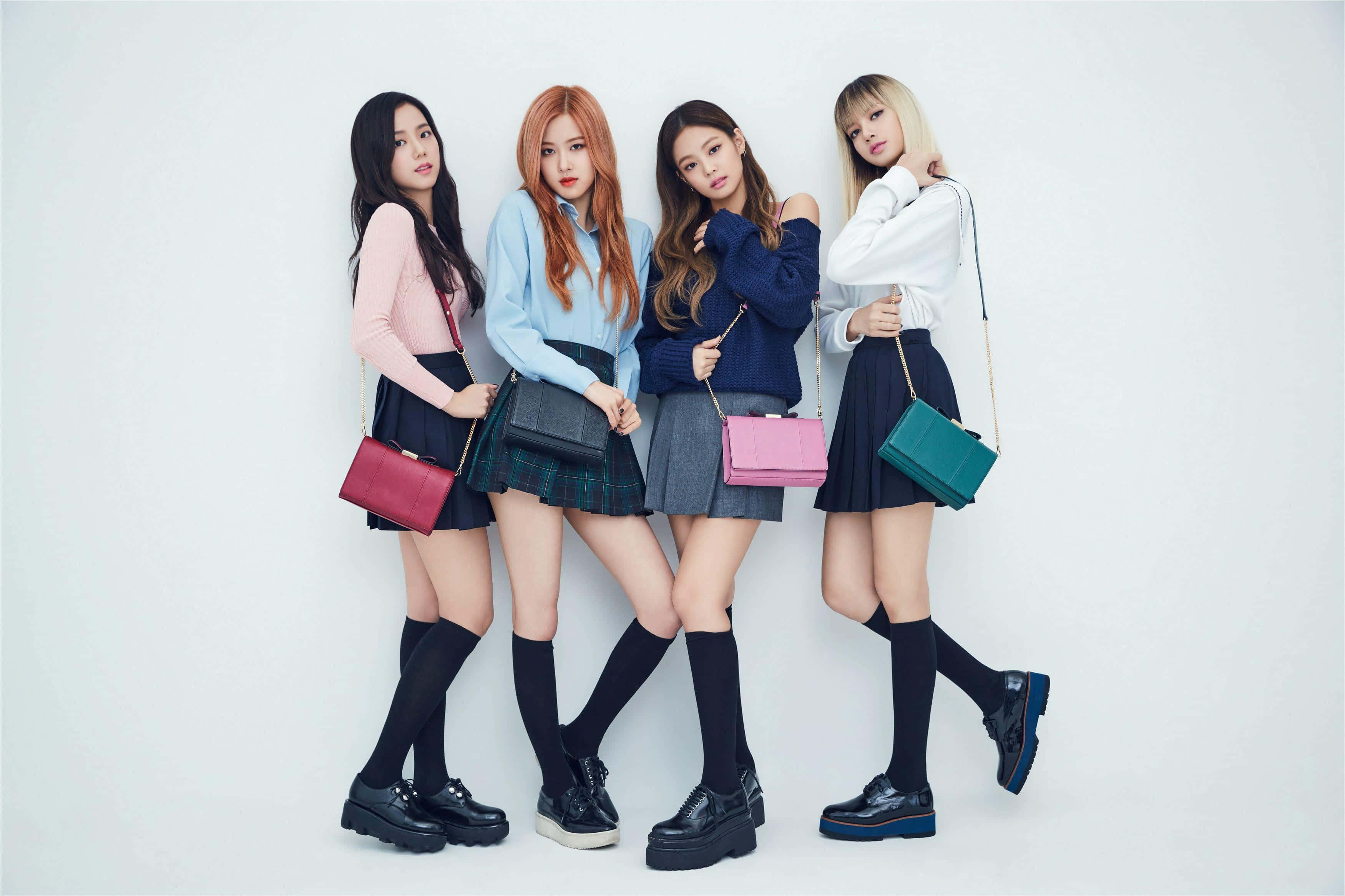Blackpink - दुनिया भर में महिला प्रशंसकों को सशक्त और प्रेरित करने वाली K-Pop संवेदना वॉलपेपर
