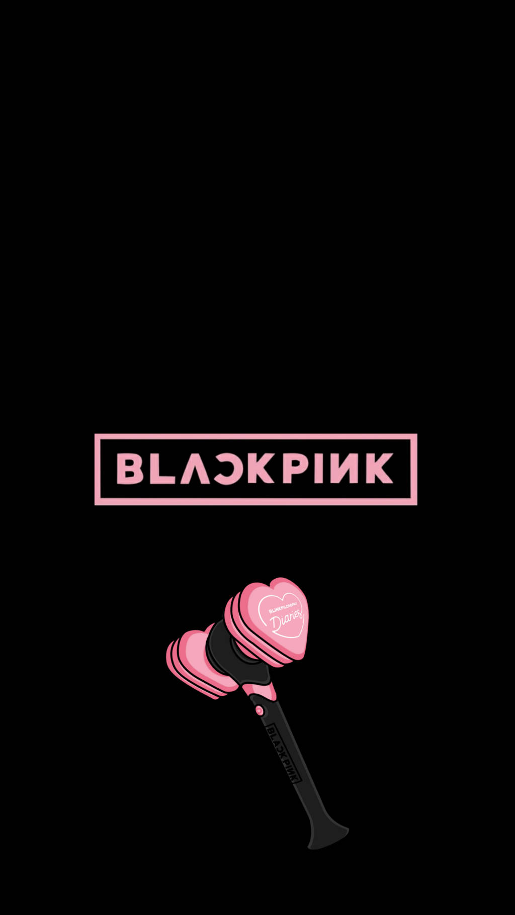 Blackpink लोगो बाई पिंग बोंग के साथ वॉलपेपर