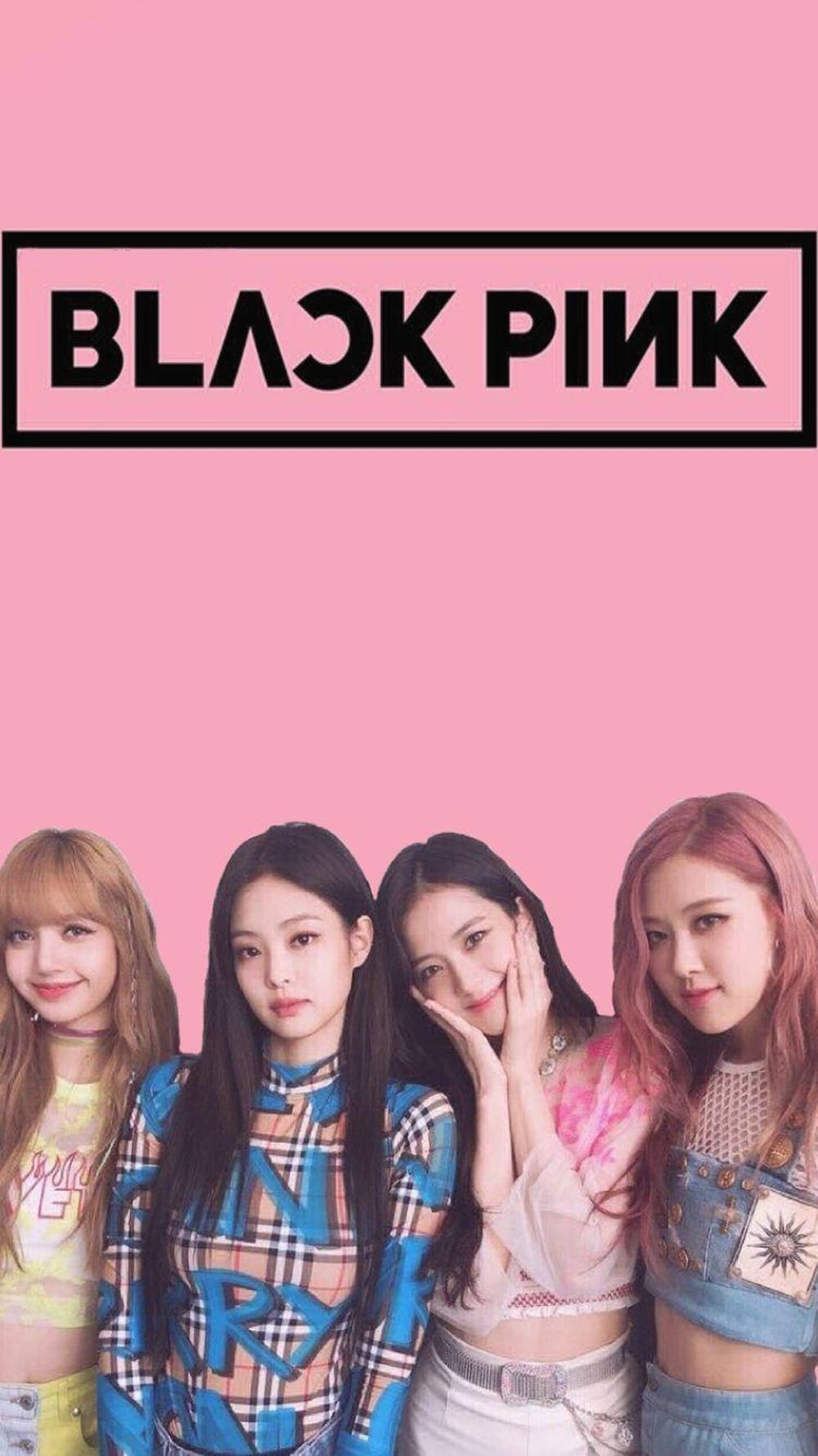 Blackpink प्यारी ग्रुप फोटो वॉलपेपर