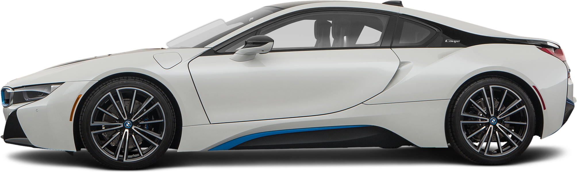 BMW i8 साइड प्रोफाइल वॉलपेपर