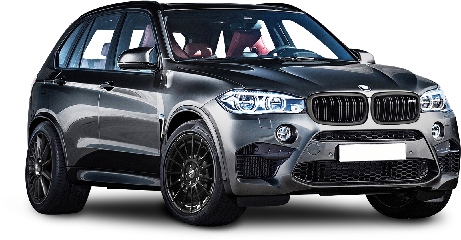 BMW X5 SUV साइड व्यू वॉलपेपर