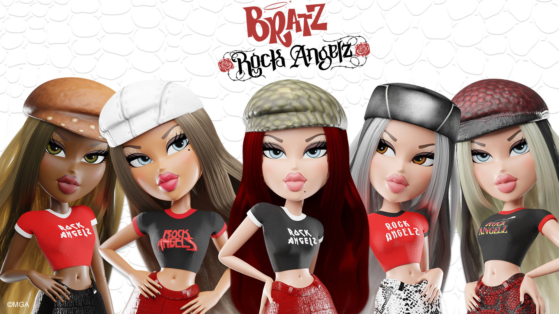 Bratz एस्थेटिक रॉक एंजेल्ज़ वॉलपेपर