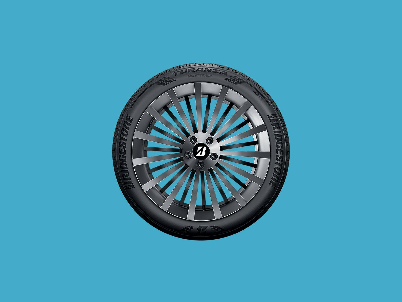Bridgestone Turanza QuietTrack टायर की उच्च गुणवत्ता वाली छवि वॉलपेपर