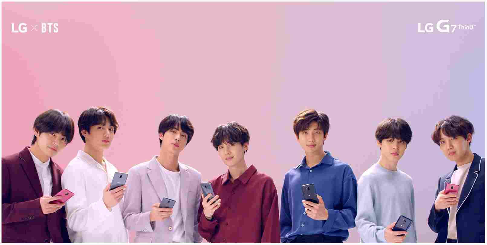 BTS मॉडलिंग फोन 2020 वॉलपेपर