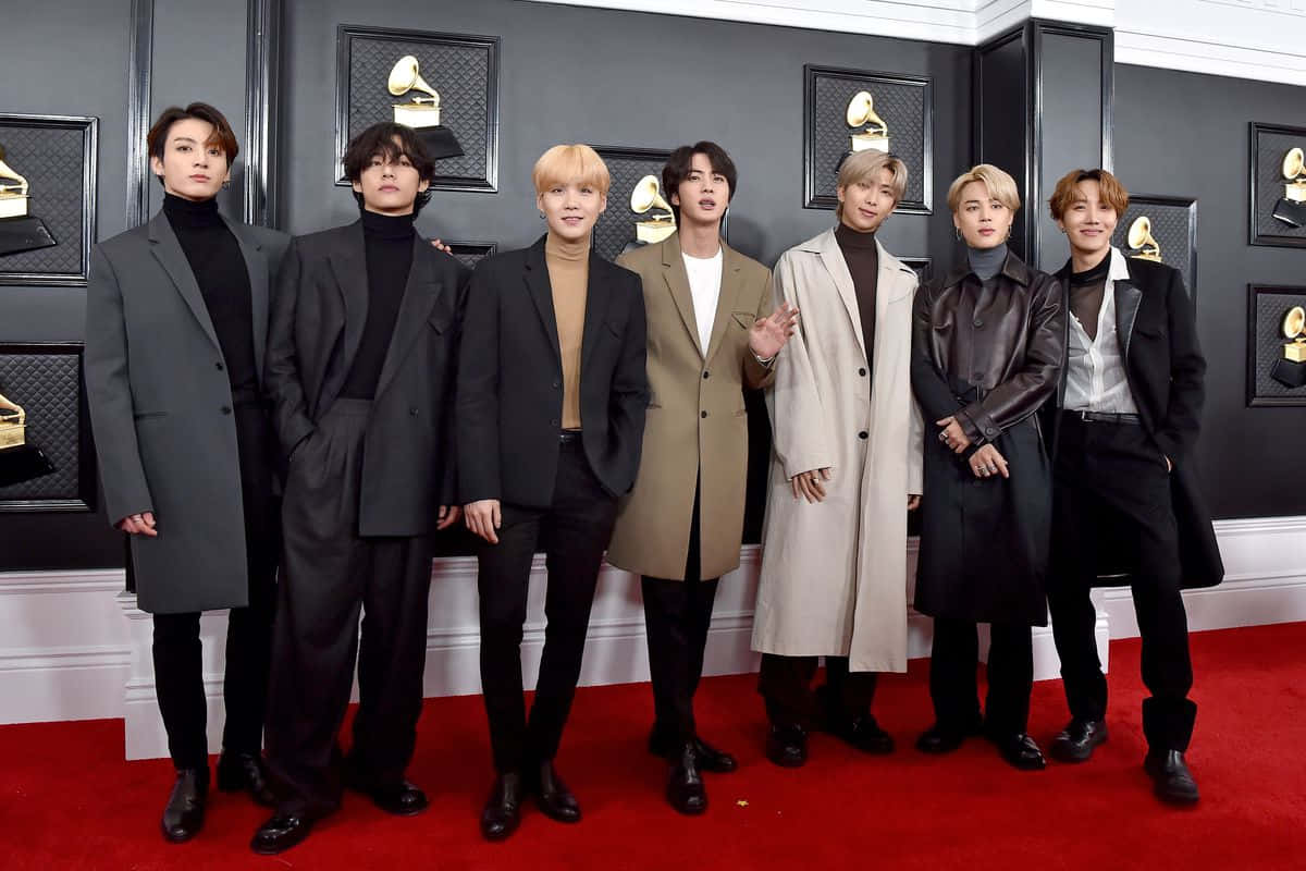 BTS 2020 ग्रैमीज़ तस्वीर वॉलपेपर
