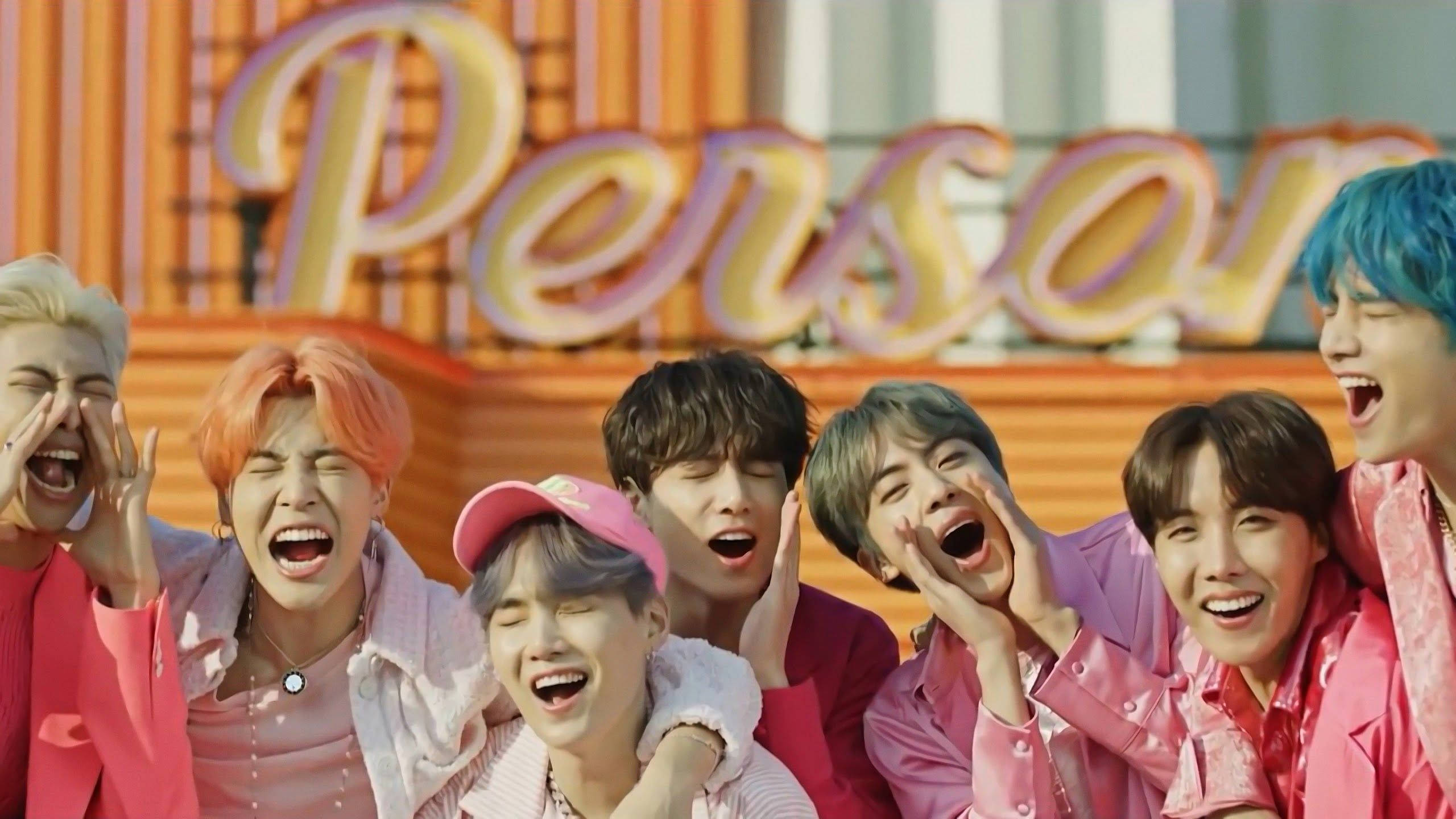 BTS Boy With Luv डेस्कटॉप बैकग्राउंड वॉलपेपर