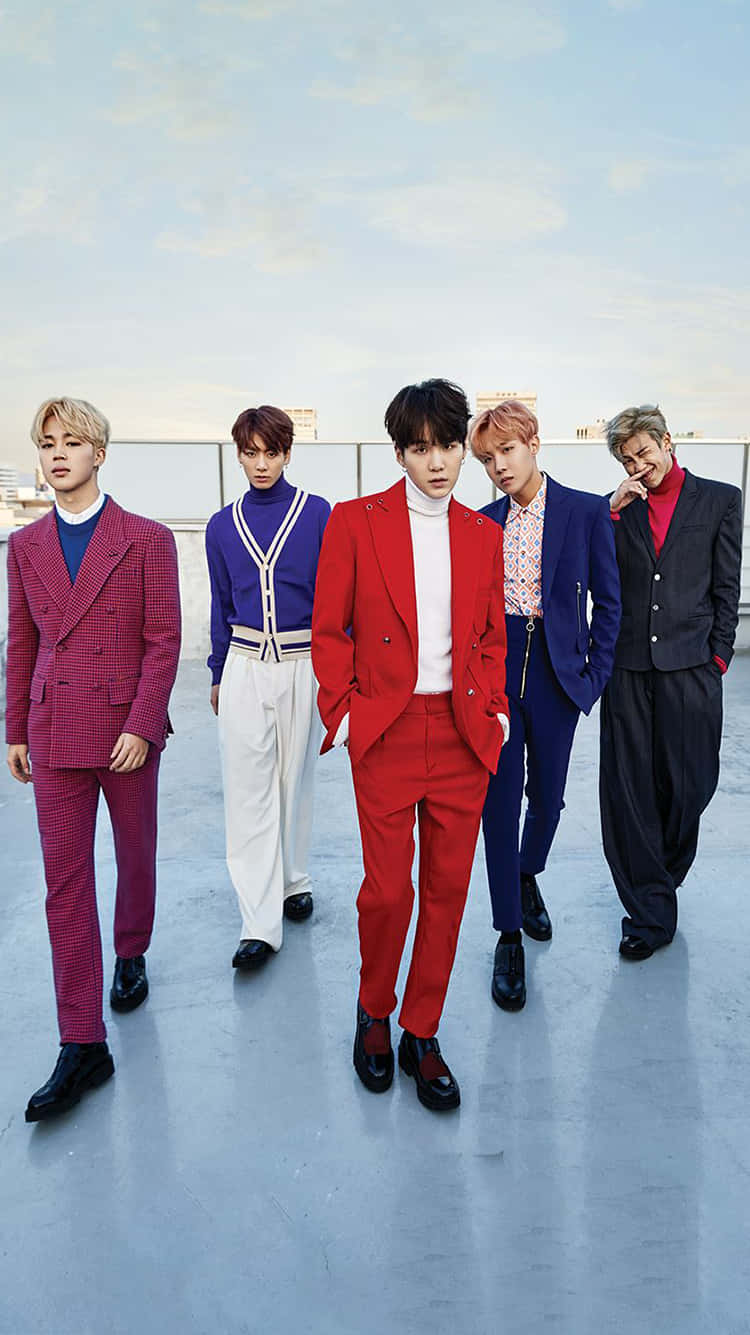 BTS फोटोशूट सिंगल्स मैगज़ीन वॉलपेपर