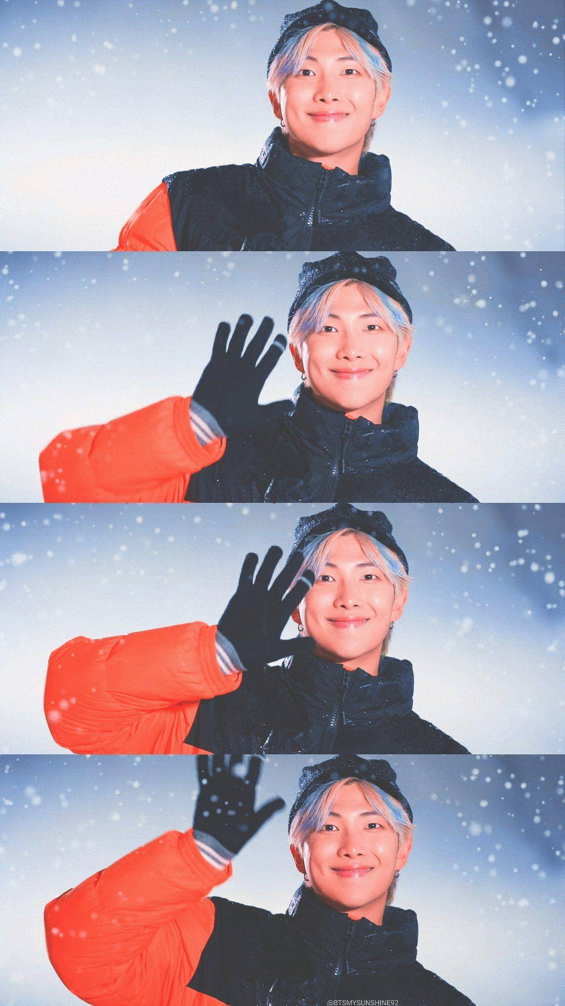 BTS RM शीतकालीन 2020 वॉलपेपर