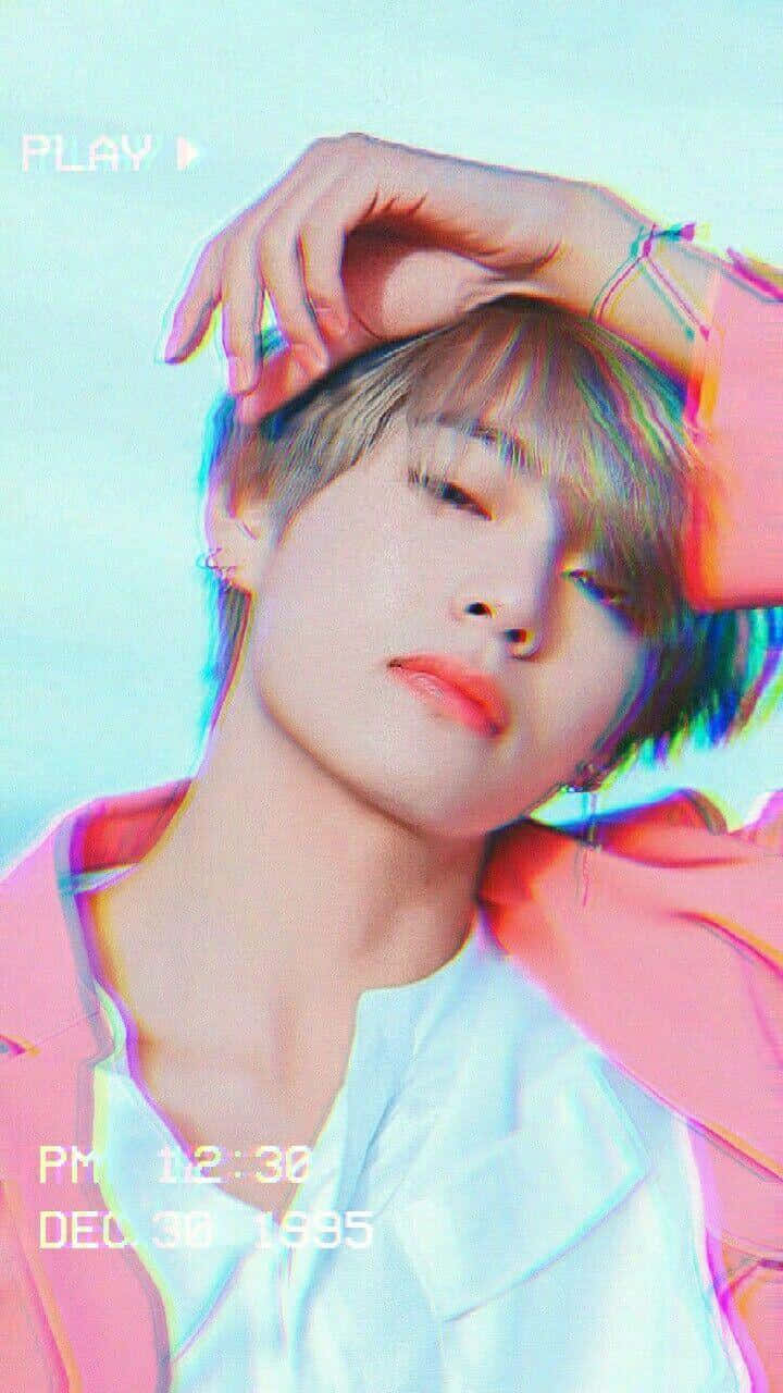 BTS के V का करिश्माई आकर्षण वॉलपेपर