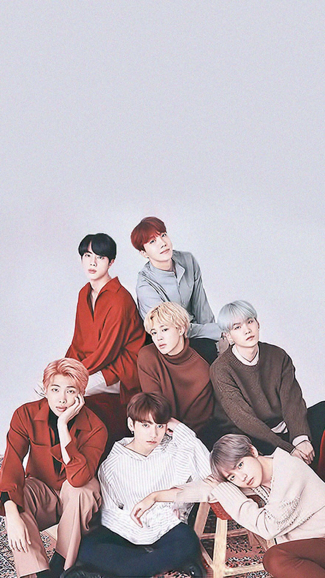 BTS आईफोन बैकड्रॉप वॉलपेपर