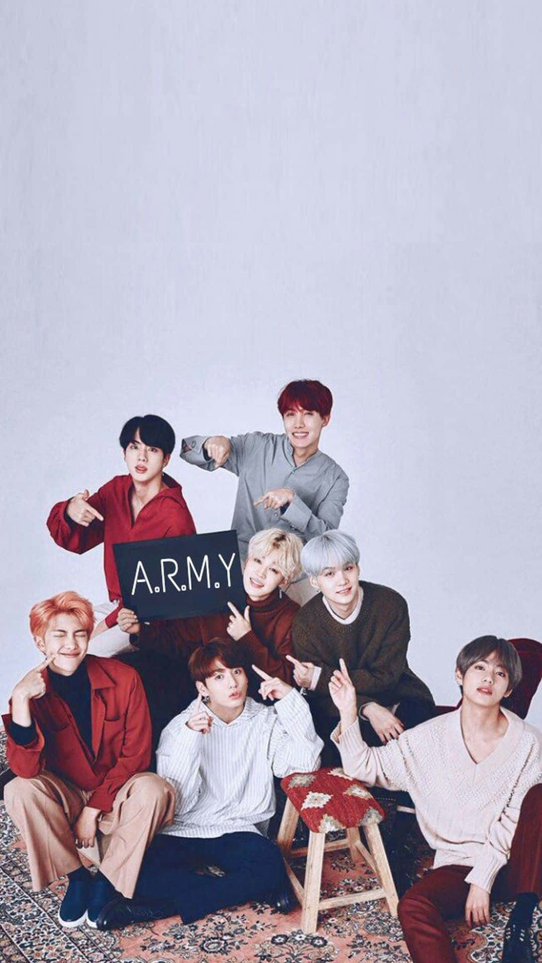 BTS आर्मी आईफोन वॉलपेपर