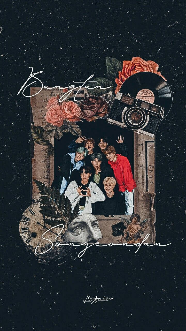 BTS एस्थेटिक बैंगटन सोन्योंडान वॉलपेपर