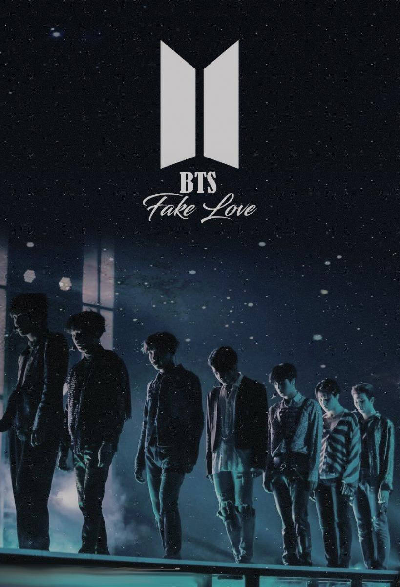 BTS फेक लव लाइनअप वॉलपेपर