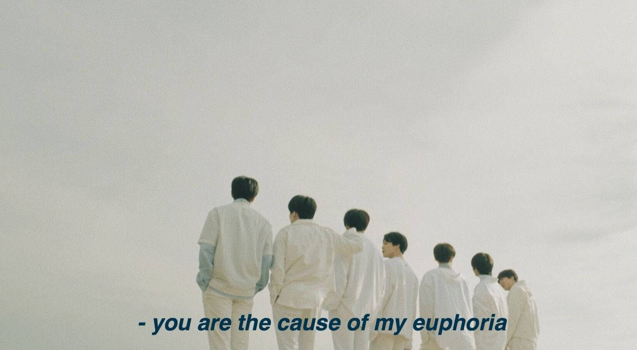 BTS यूफोरिया गीत लैपटॉप वॉलपेपर