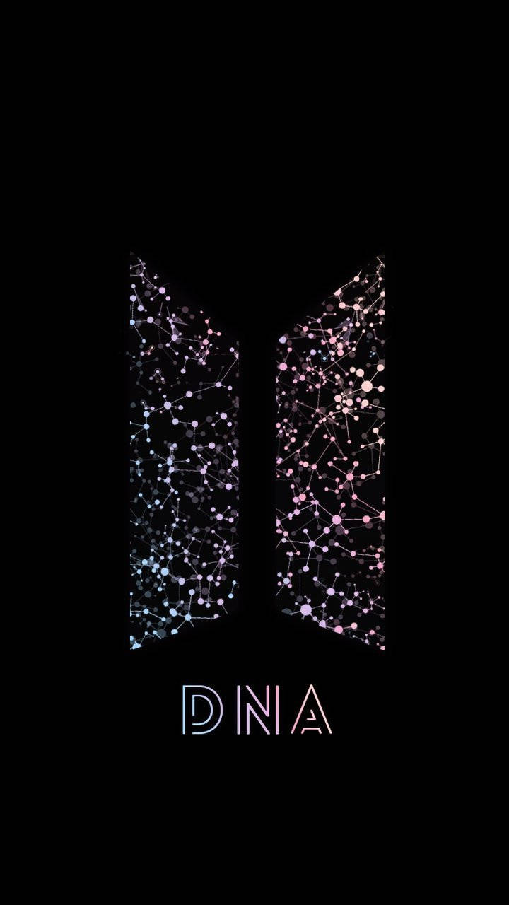 BTS लोगो DNA वॉलपेपर