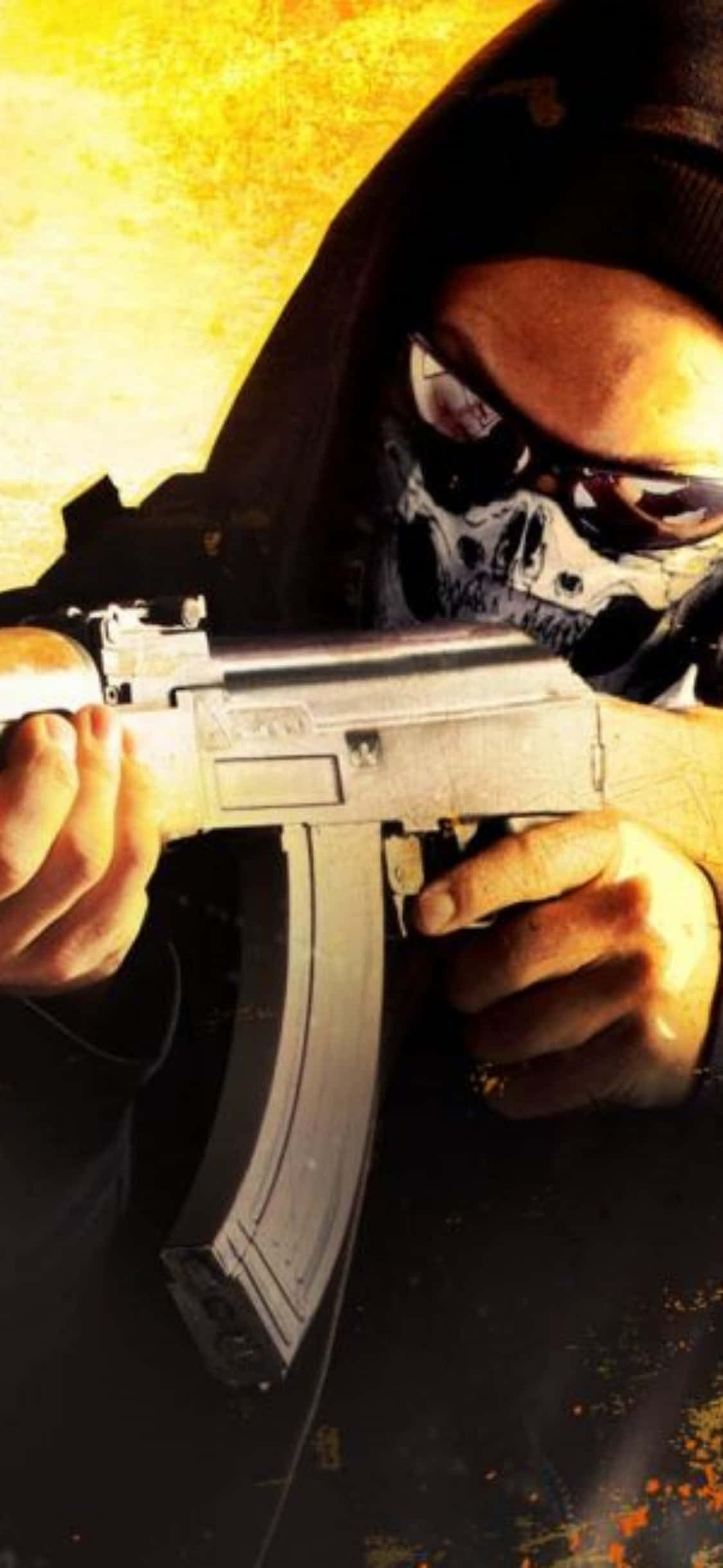 Counter-Strike Global Offensive खेलते हुए iPhone Xs की शक्ति का आनंद लें वॉलपेपर