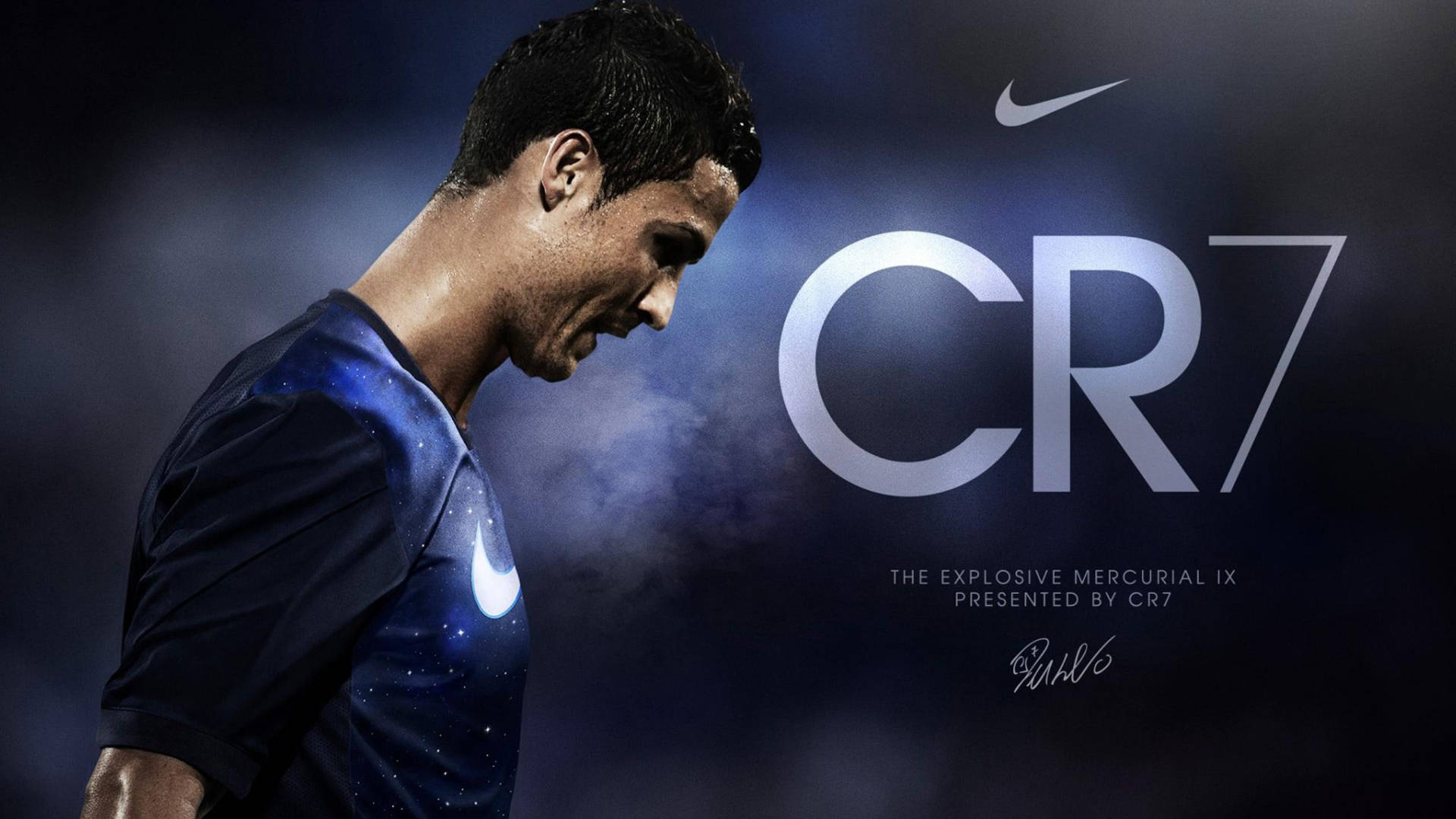 CR7 HD साइड-प्रोफाइल वॉलपेपर