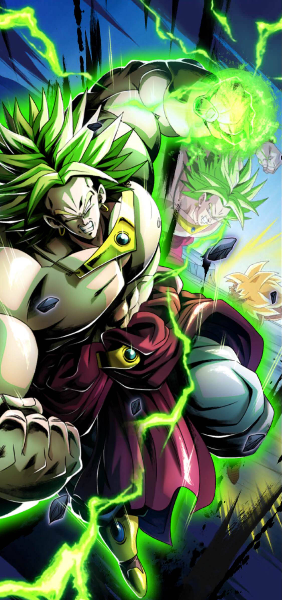 DBZ ब्रोली SSJ फुल पावर वॉलपेपर