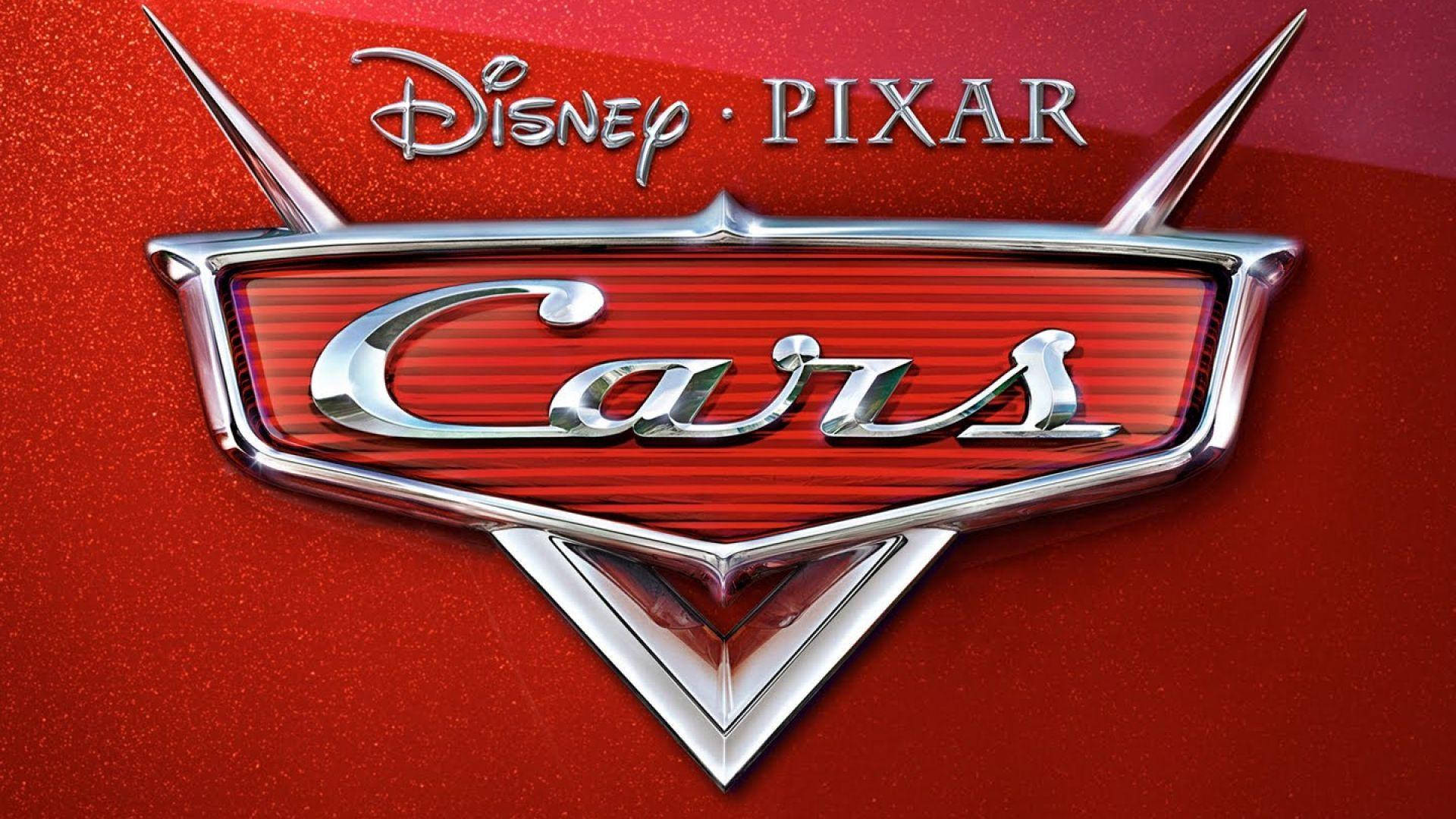 Disney 1920x1080 HD कार्स लोगो वॉलपेपर