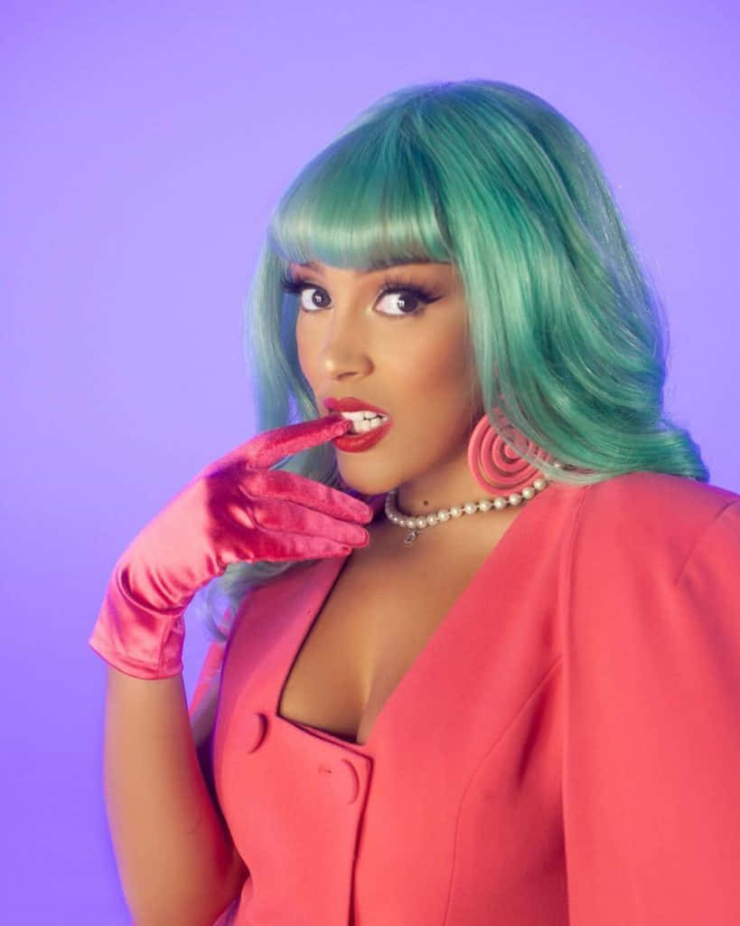 मंच पर उतरने के लिए तैयार - Doja Cat वॉलपेपर