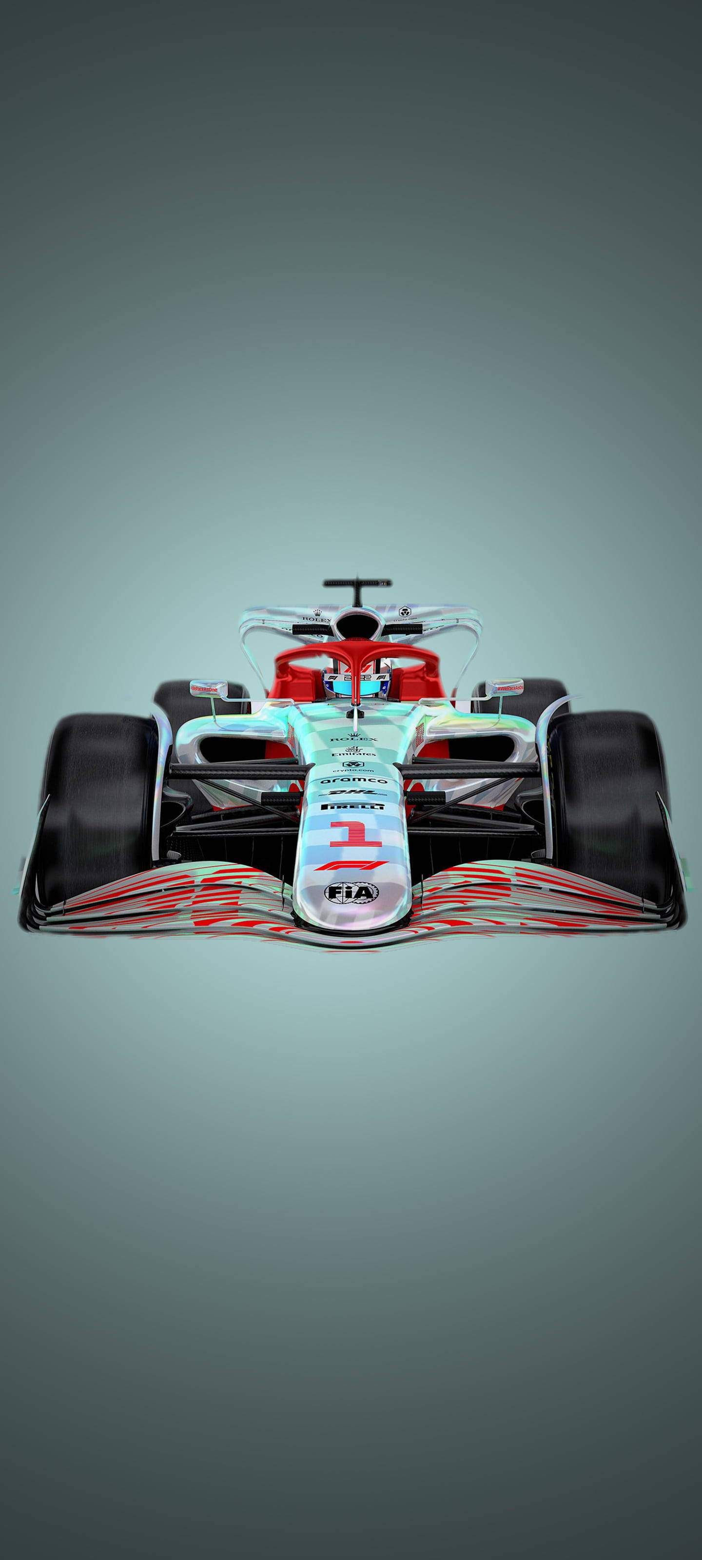 रोमांचक गति - F1 सिल्वर एरो 2022 वॉलपेपर
