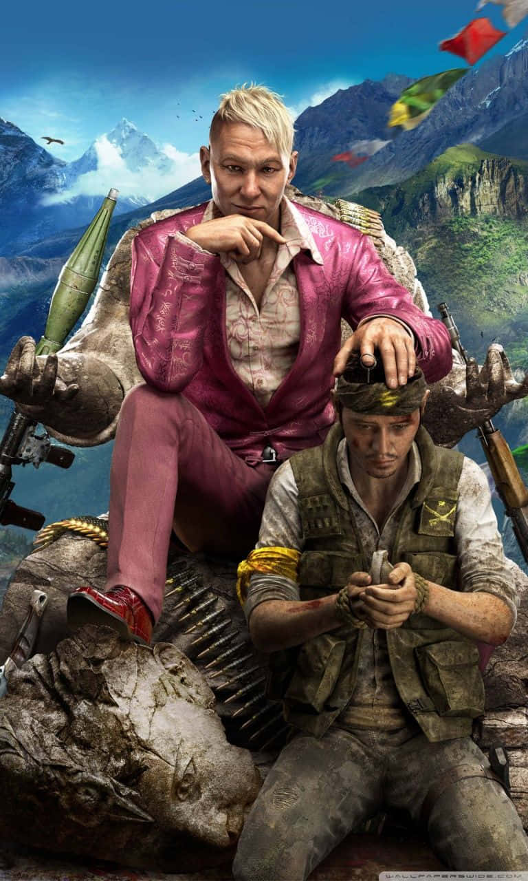 Far Cry 3 का रोमांच अपने iPhone Xs पर अनुभव करें वॉलपेपर